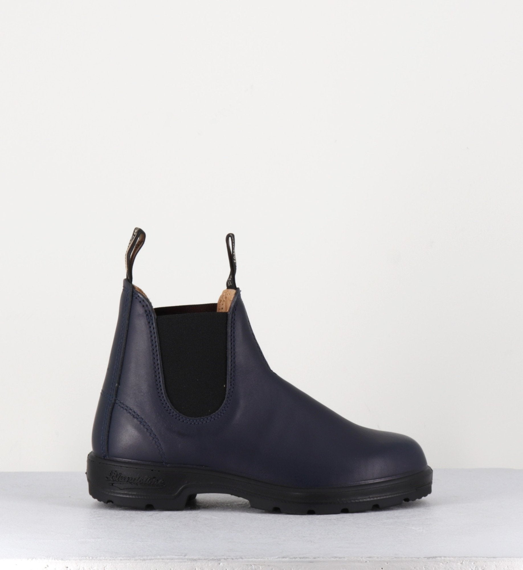 Bottes Chelsea Unisex Blundstone 515 Cuir Noir/bleu - Neuf Avec Emballage, Australie