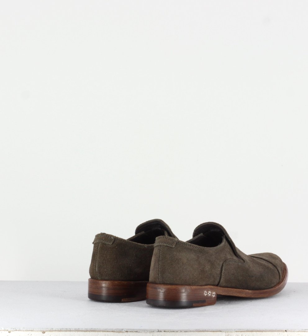 Mocassins en veau velours Marron TESSA29001M - Alberto Fasciani