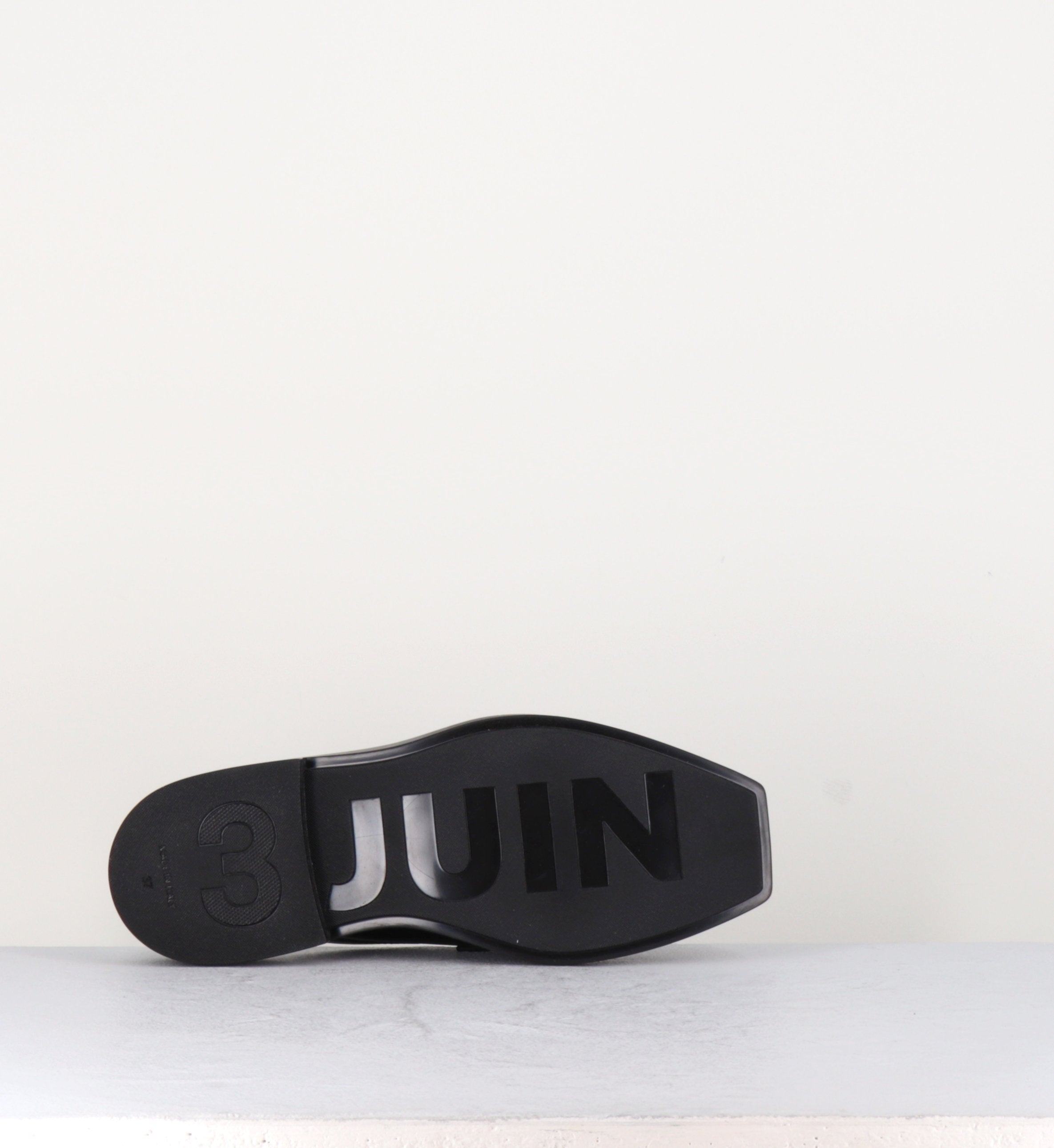 Mules mocassins en cuir noir - IBIZA LEE BLACK