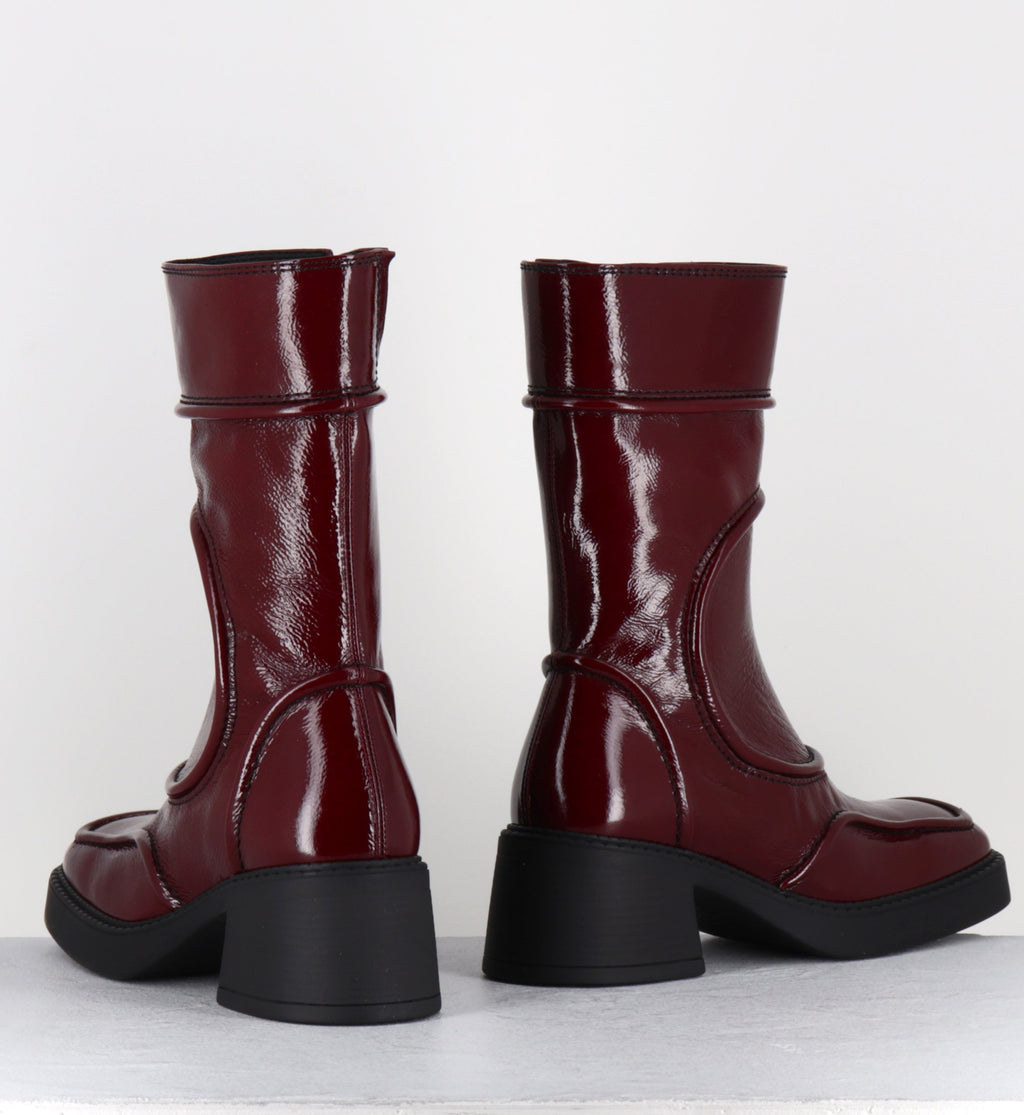 MALENE25 BURGUNDY BOOTS