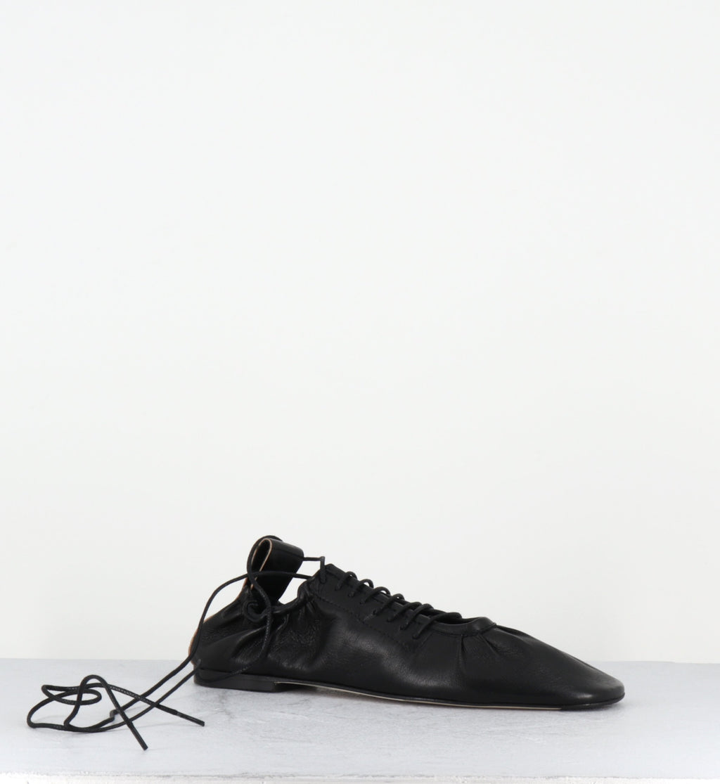 CONSUELO BLACK BALLERINAS
