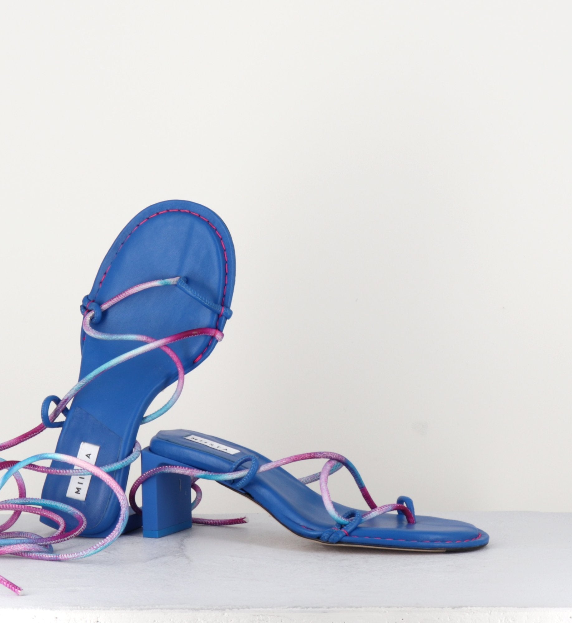 ALBERTA BLUE SANDALS