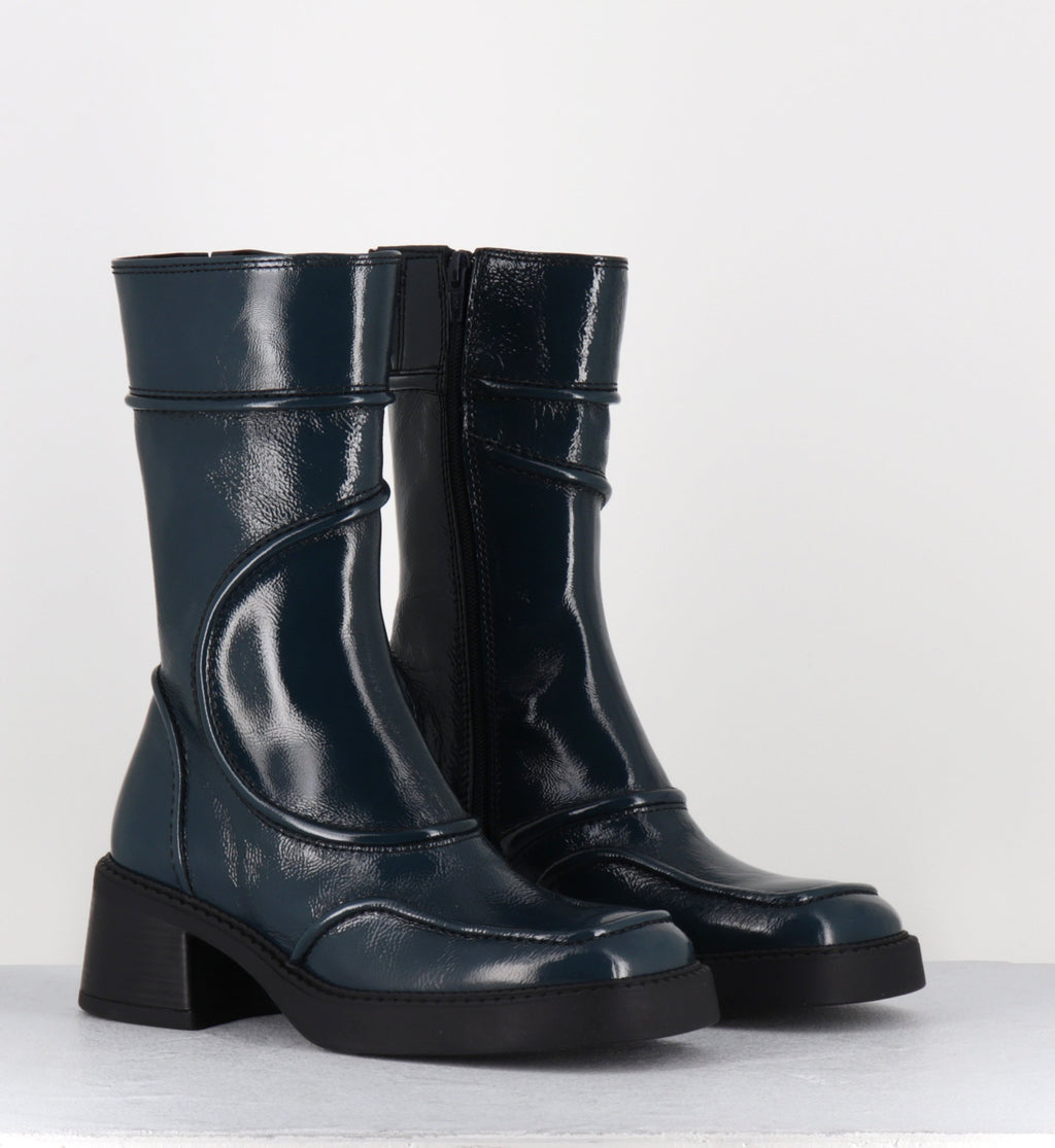 MALENE25  NAVY BOOTS