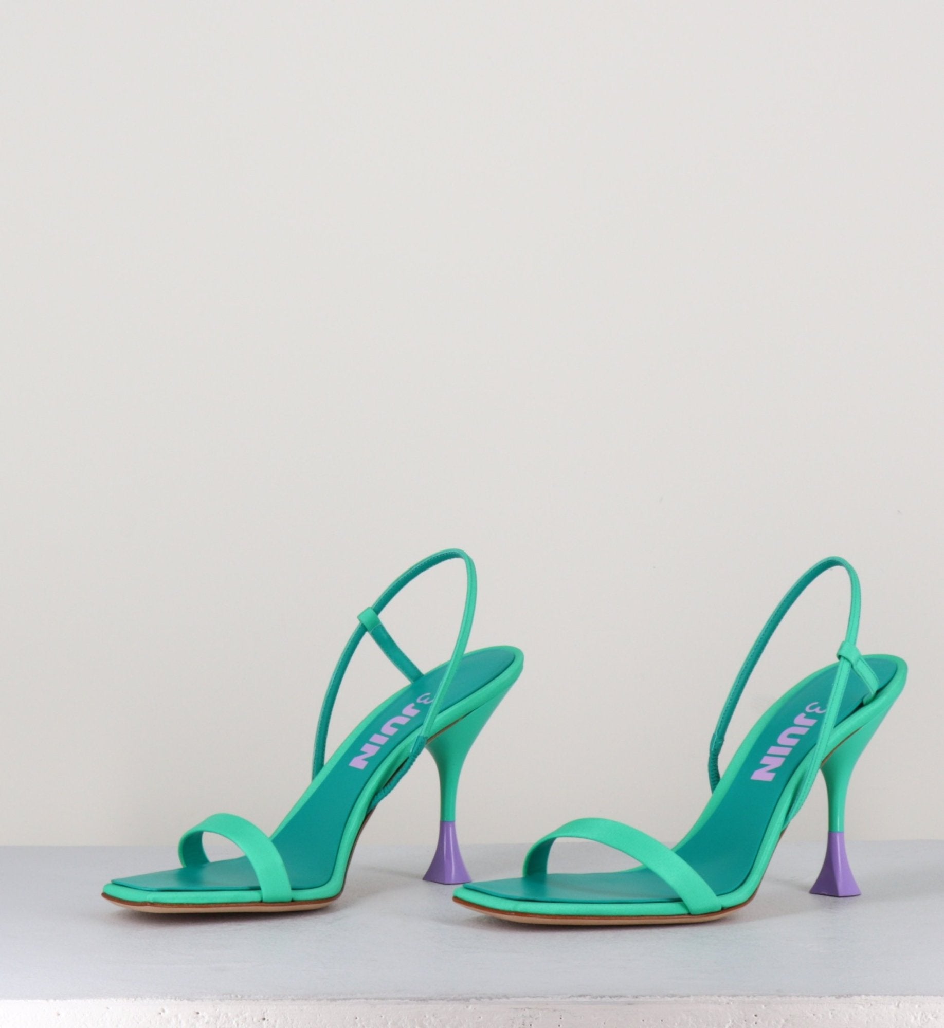 Sandales à talon haut - ISCHIA KIMI MINT