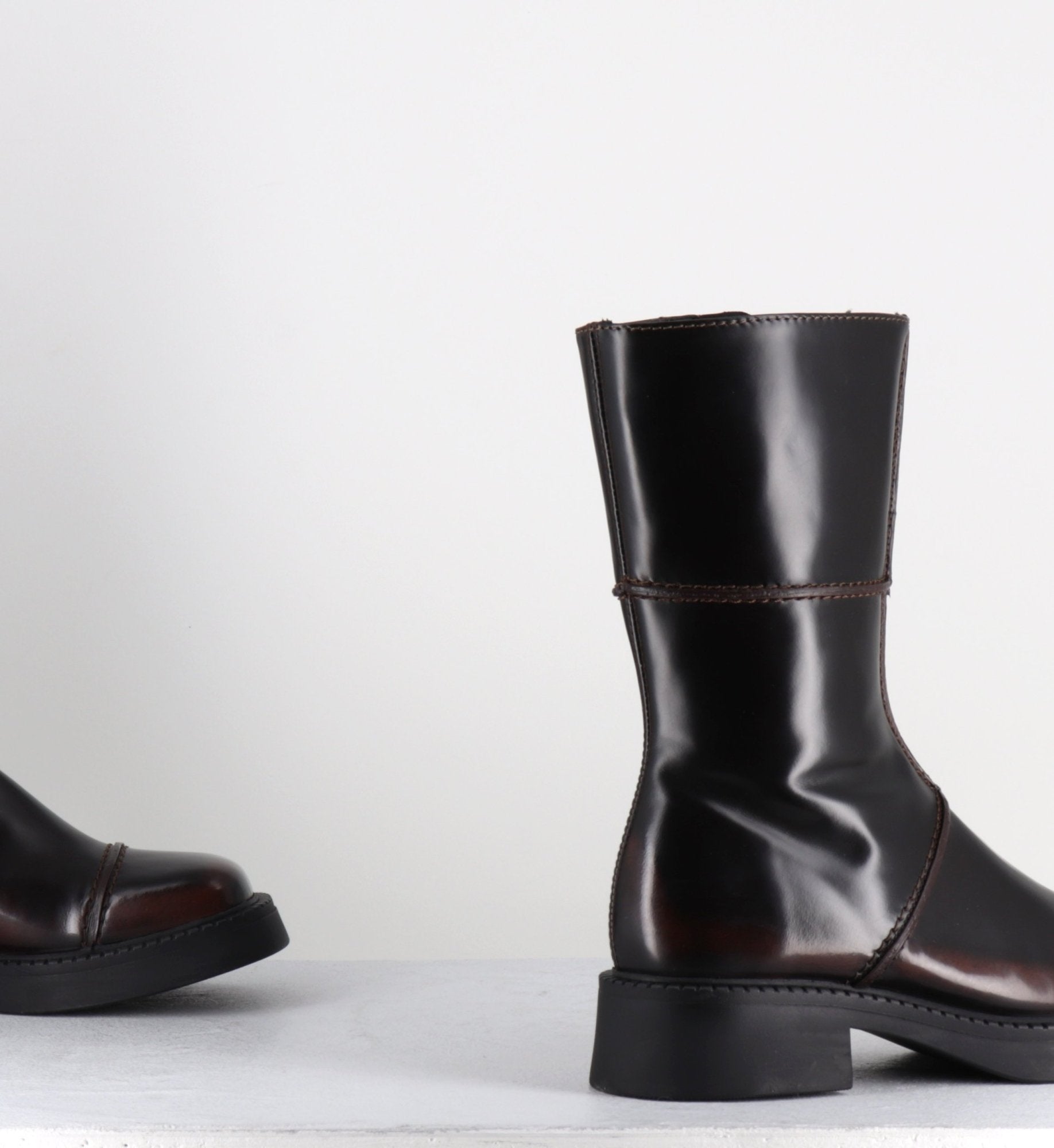 DAHLIA DARK BROWN BOOTS