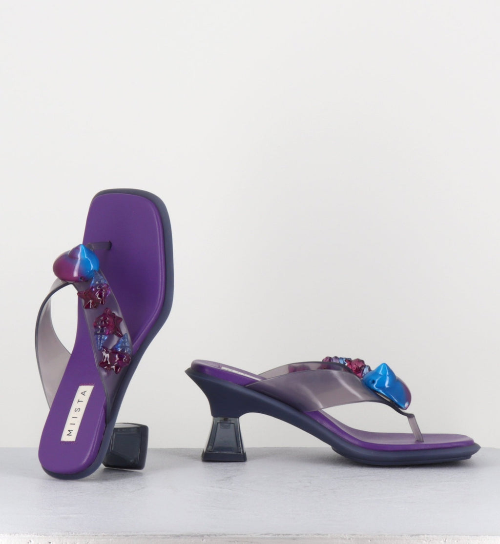 OCEANE PURPLE SANDALS