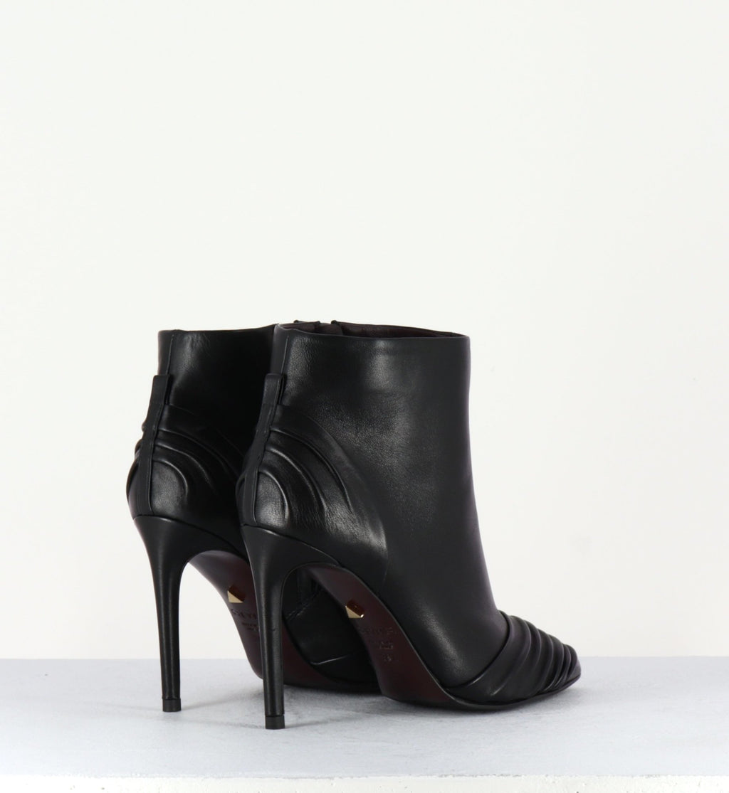 Boots bout pointu en cuir noir - MALIBU GLOVE BOOTS