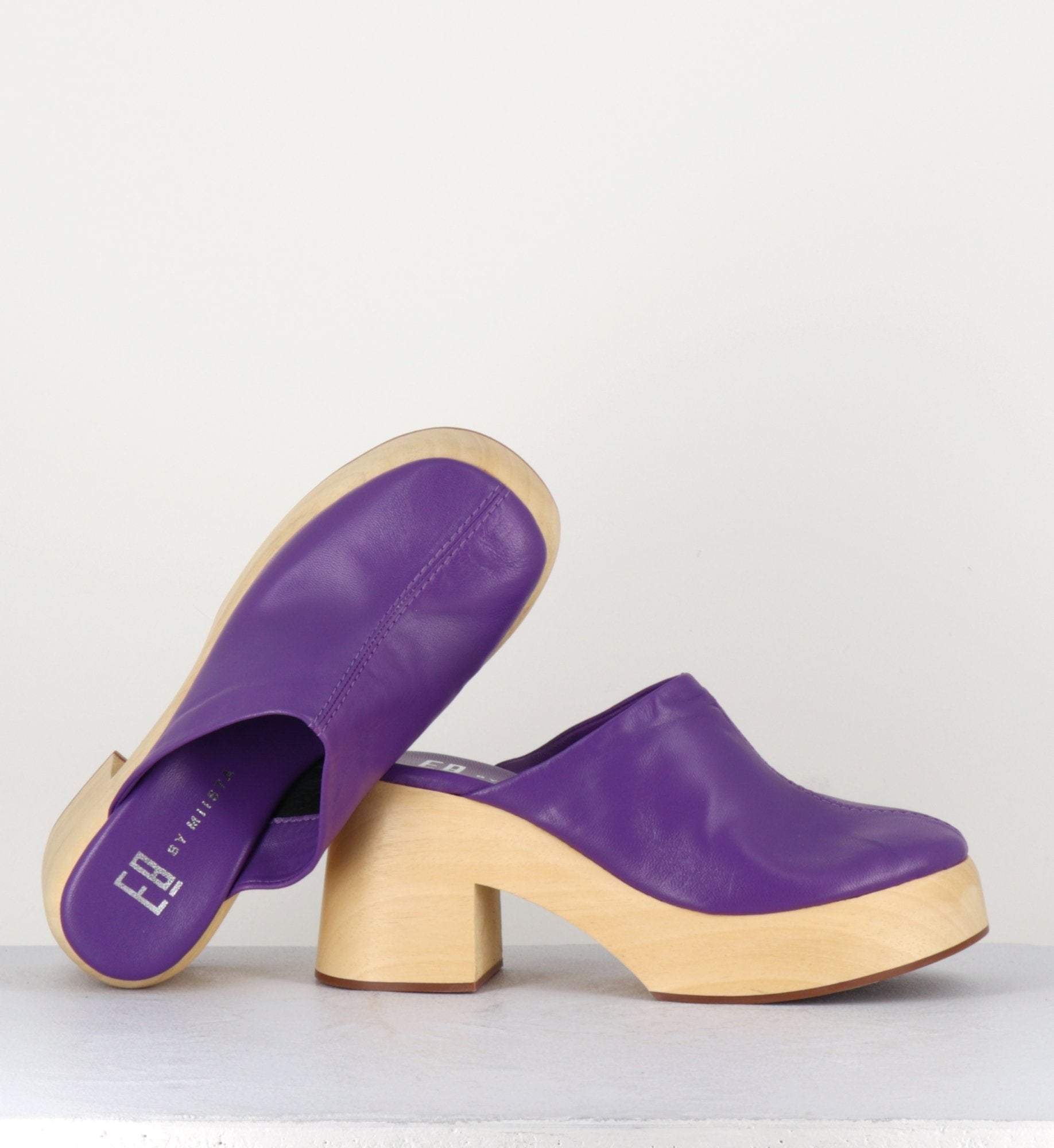 ROBERTA CLOGS PURPLE