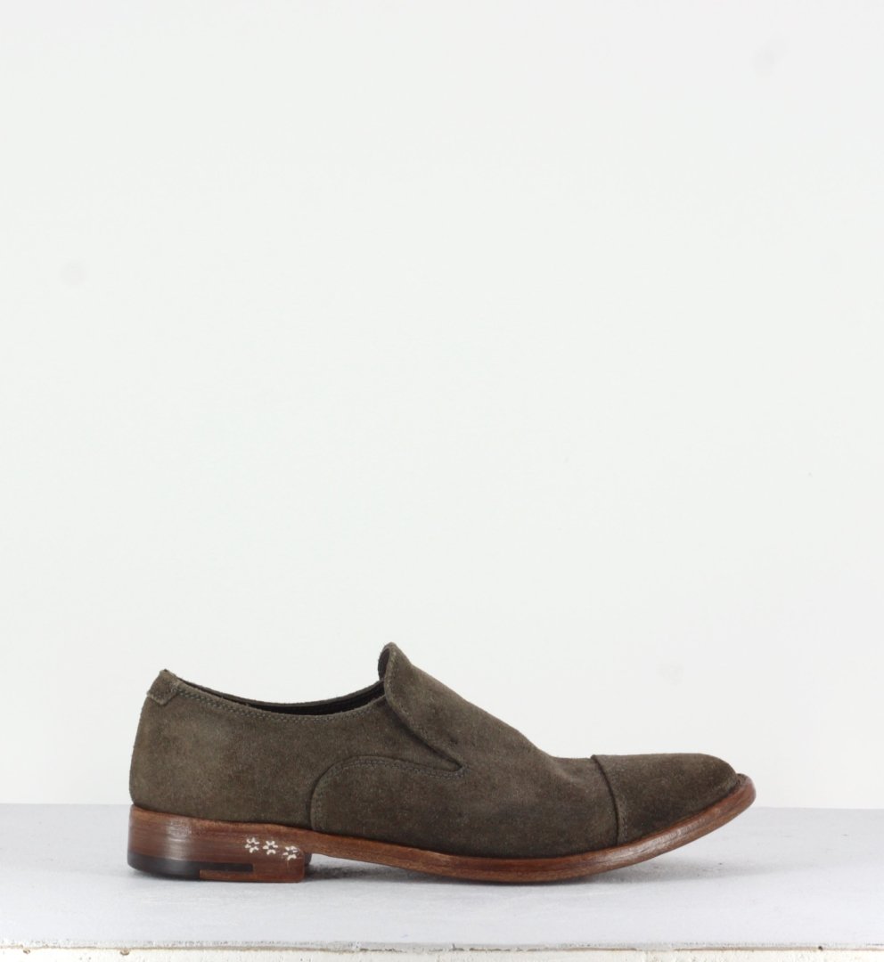Mocassins en veau velours Marron TESSA29001M - Alberto Fasciani