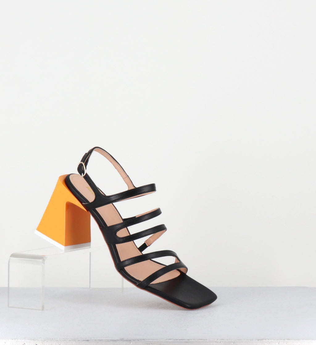AUBREY BLACK SANDALS