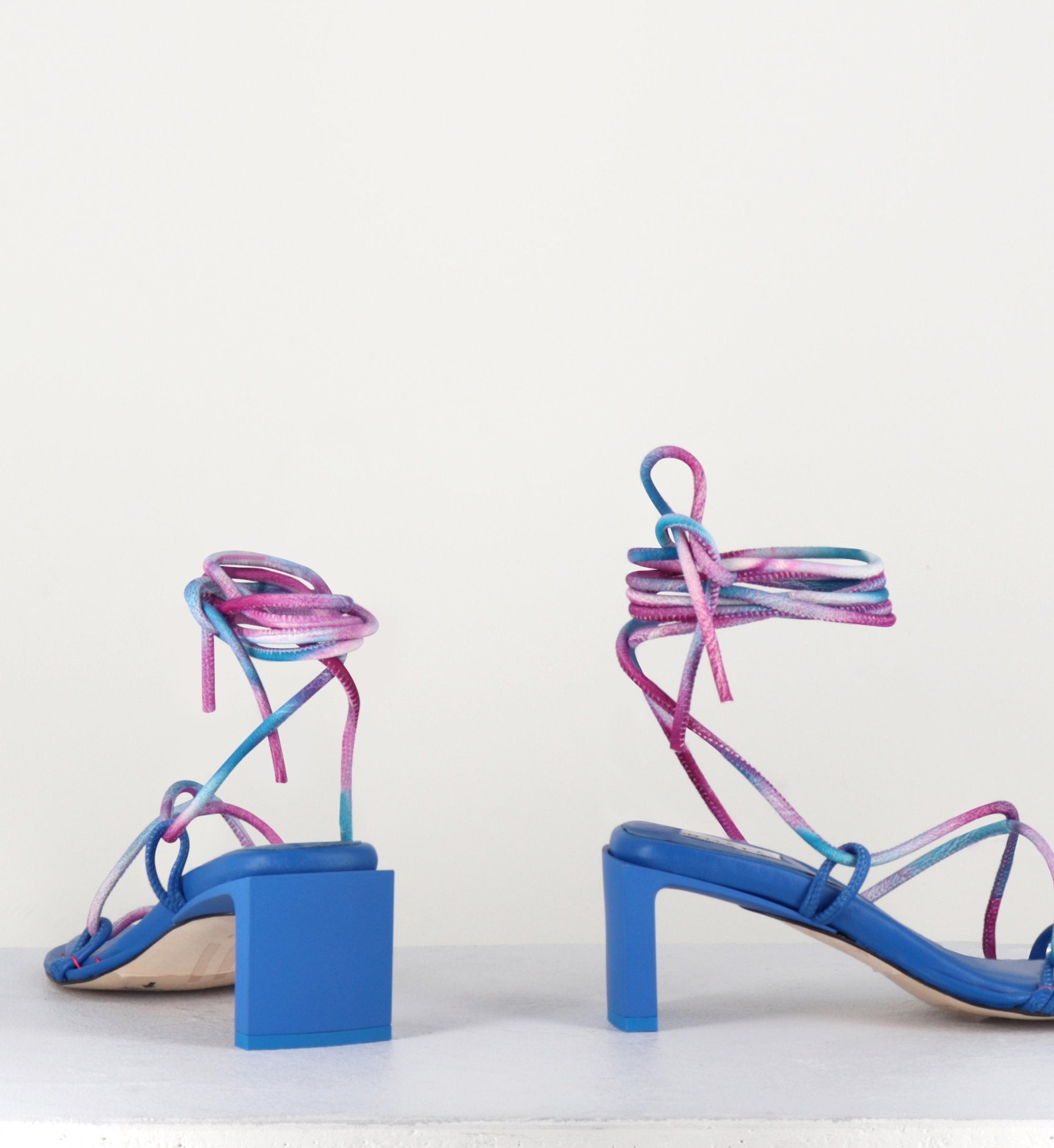 ALBERTA BLUE SANDALS