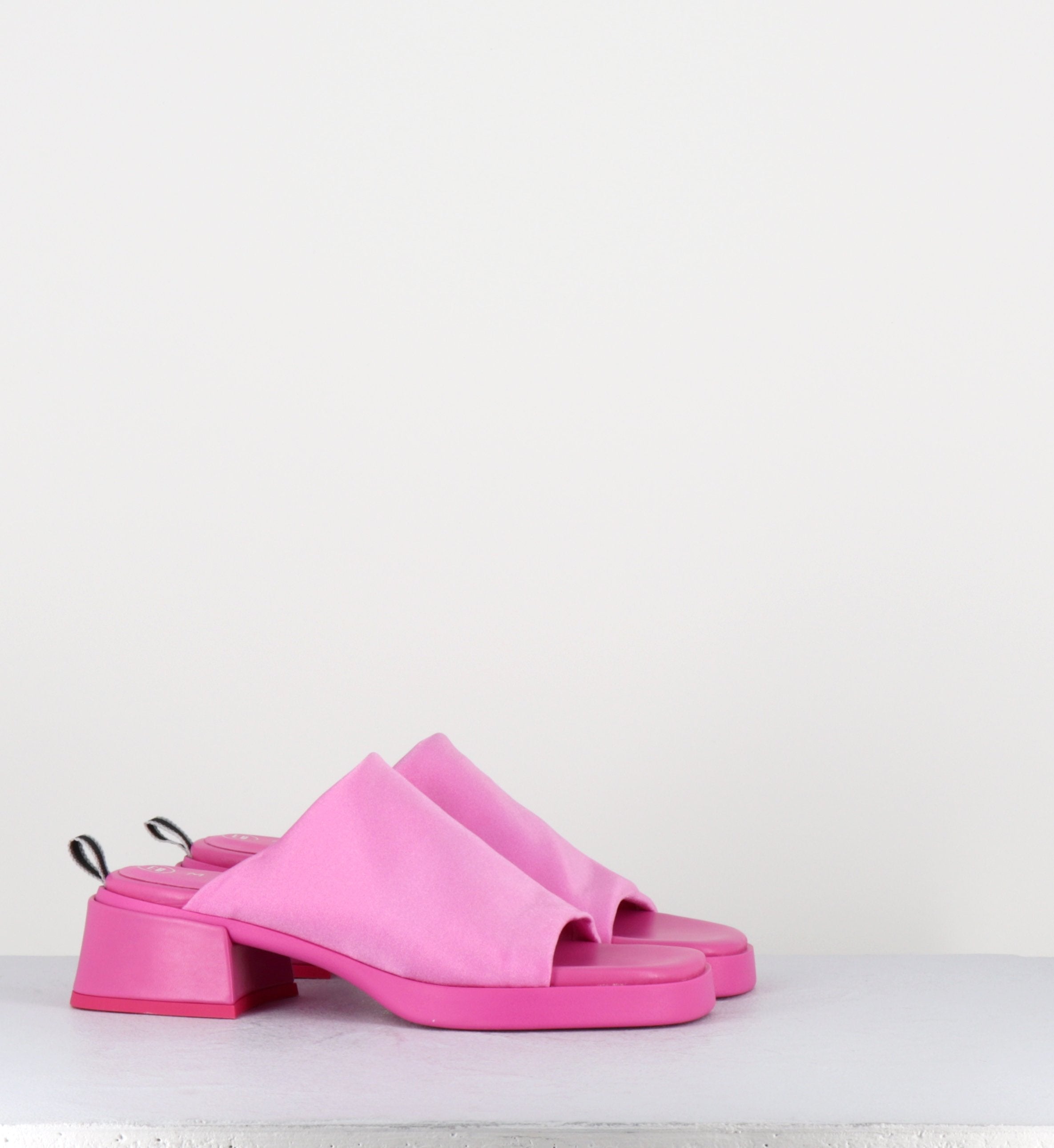 ZOOEY PINK MULES