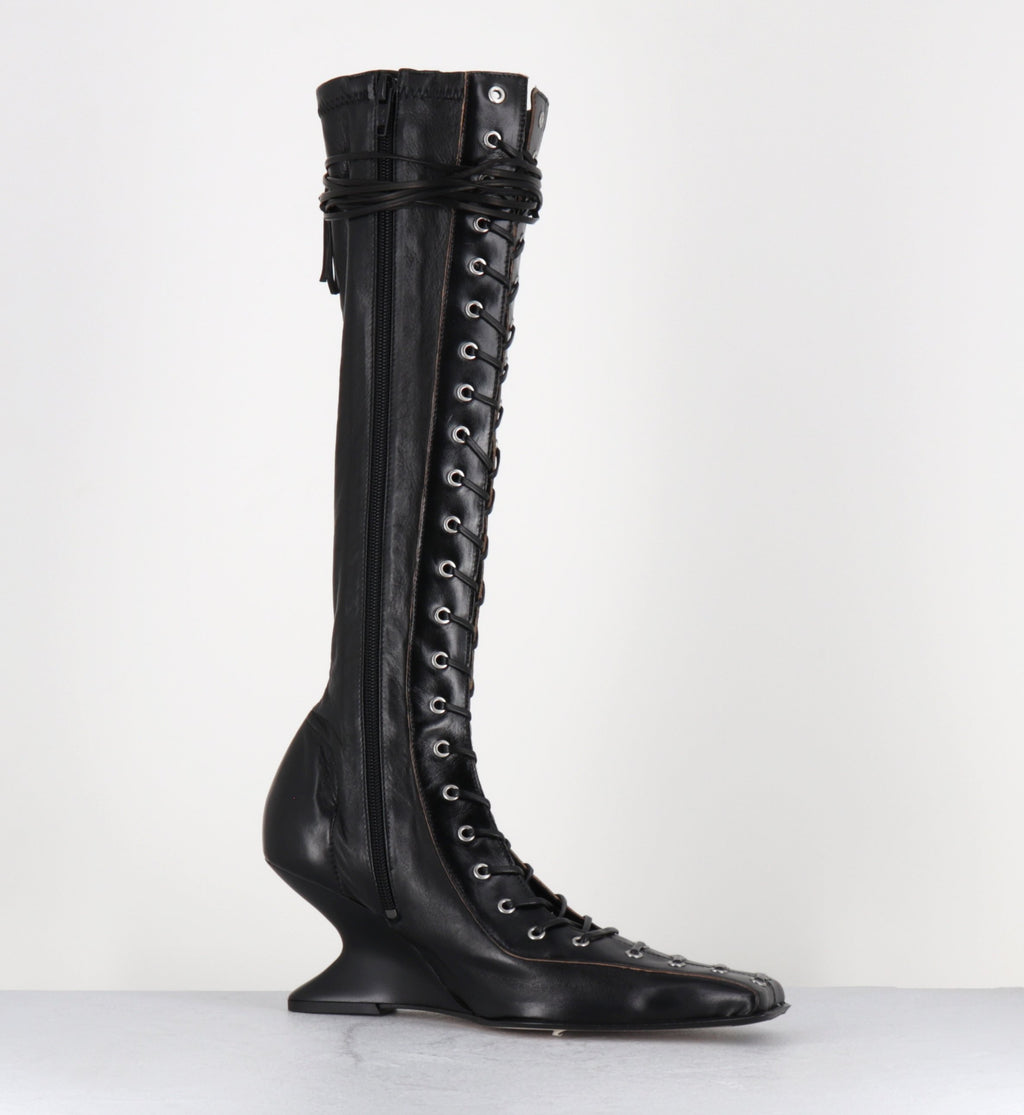 SHANA LACE TALL BOOTS