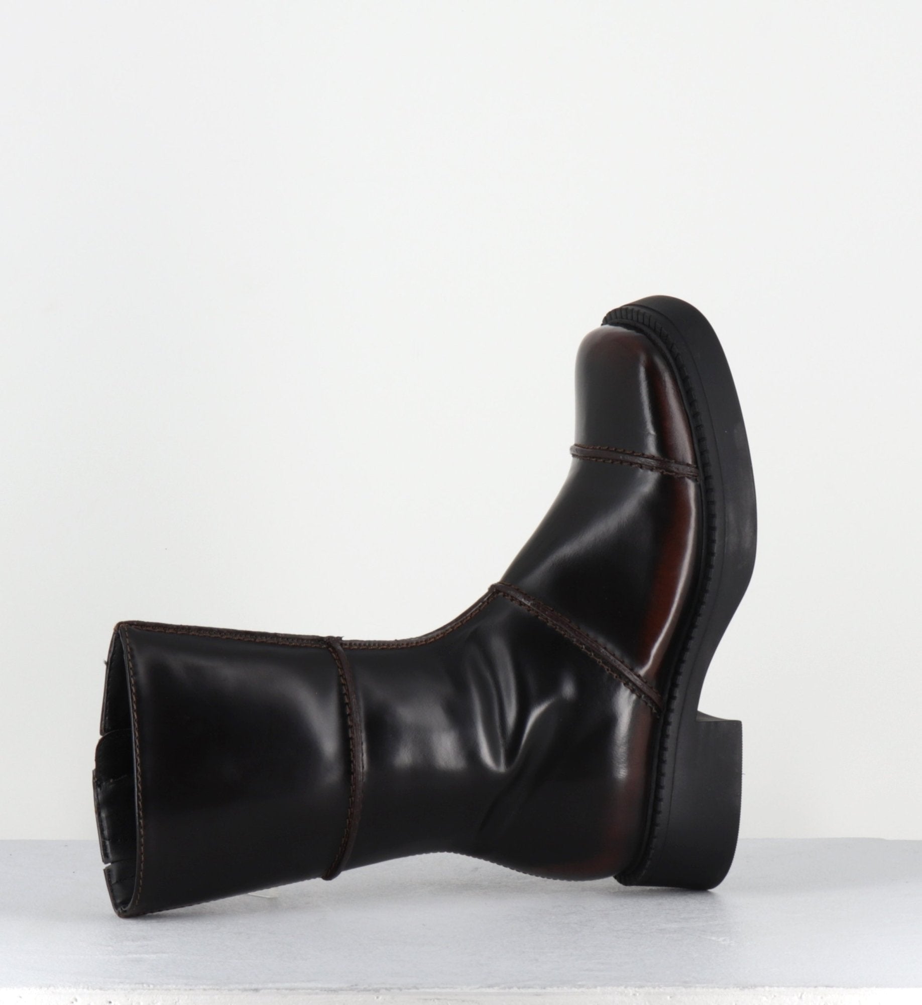 DAHLIA DARK BROWN BOOTS