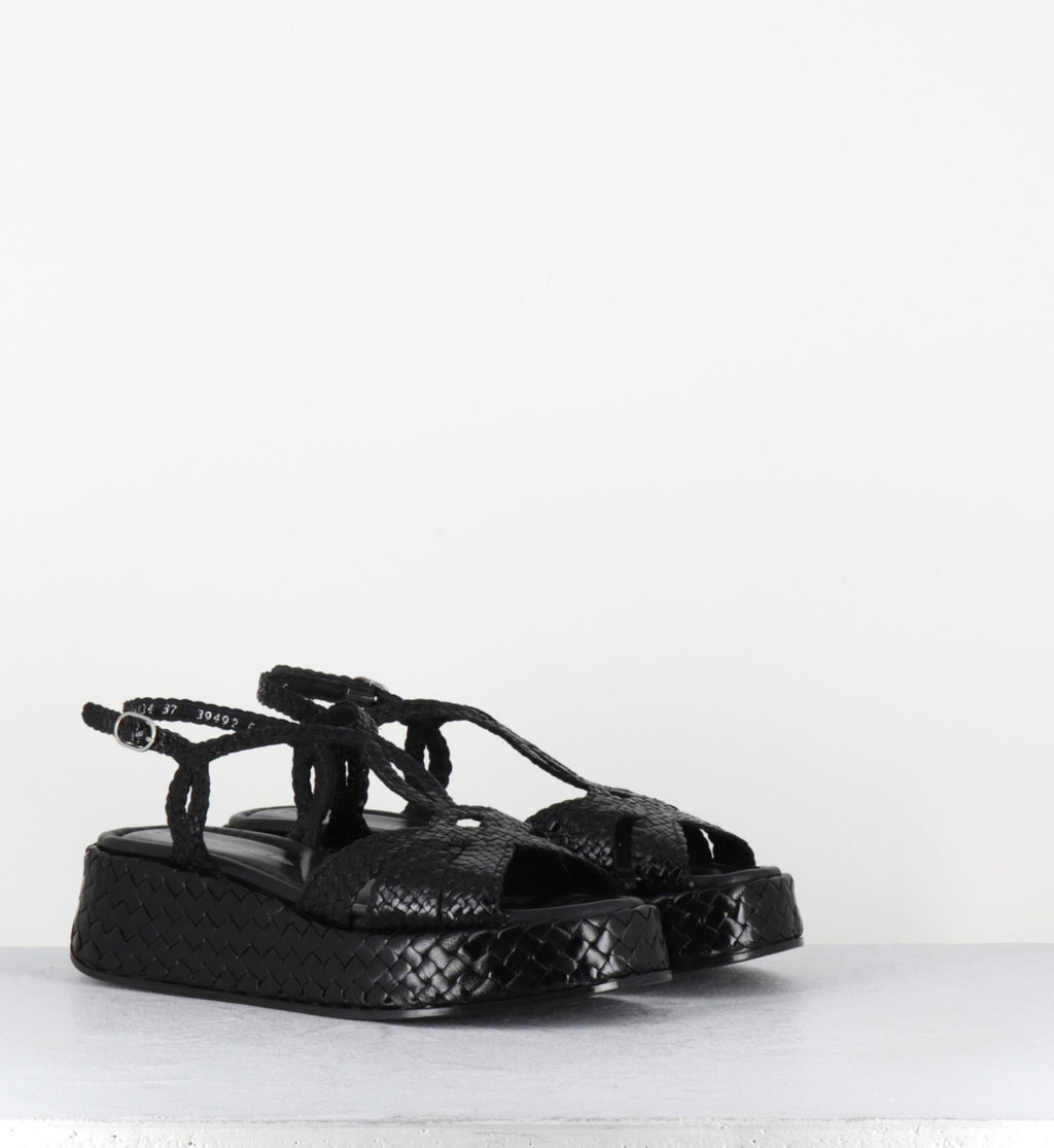 CATI25 NEGRO TRENZADO