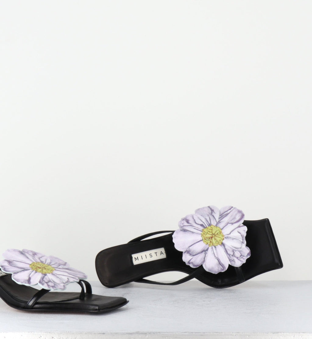 LOURDES BLACK SANDAL