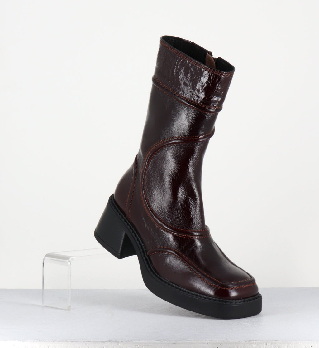 MALENE BURGUNDY BOOTS