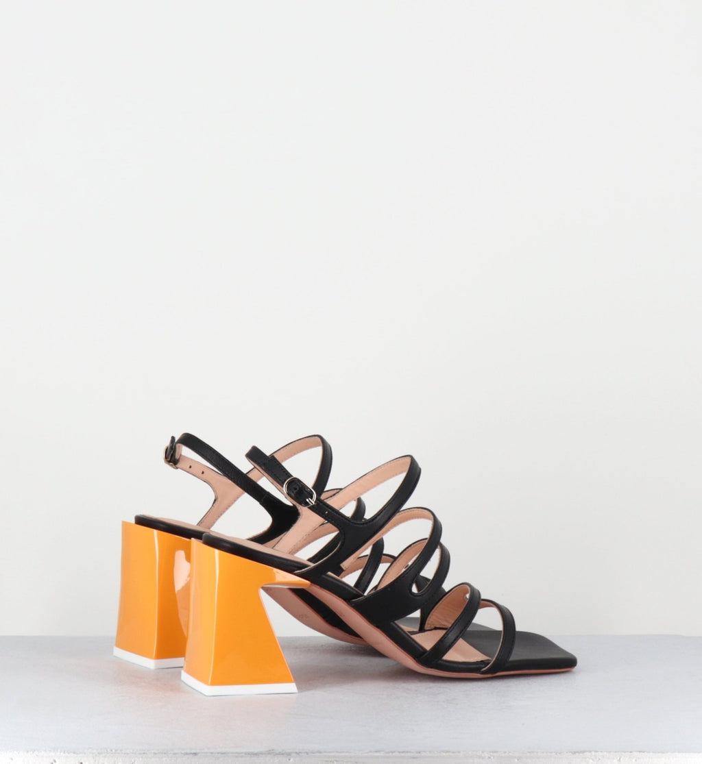 AUBREY BLACK SANDALS