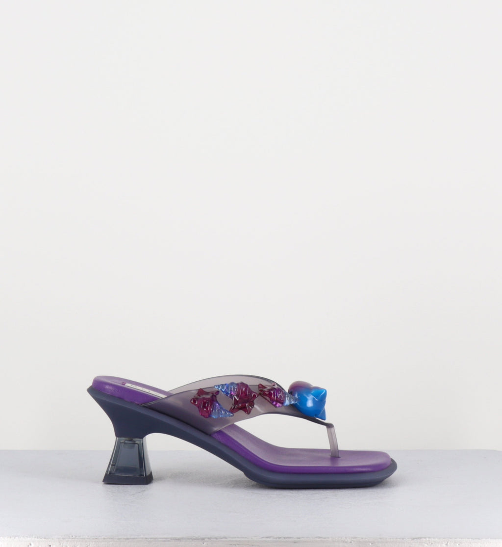 OCEANE PURPLE SANDALS