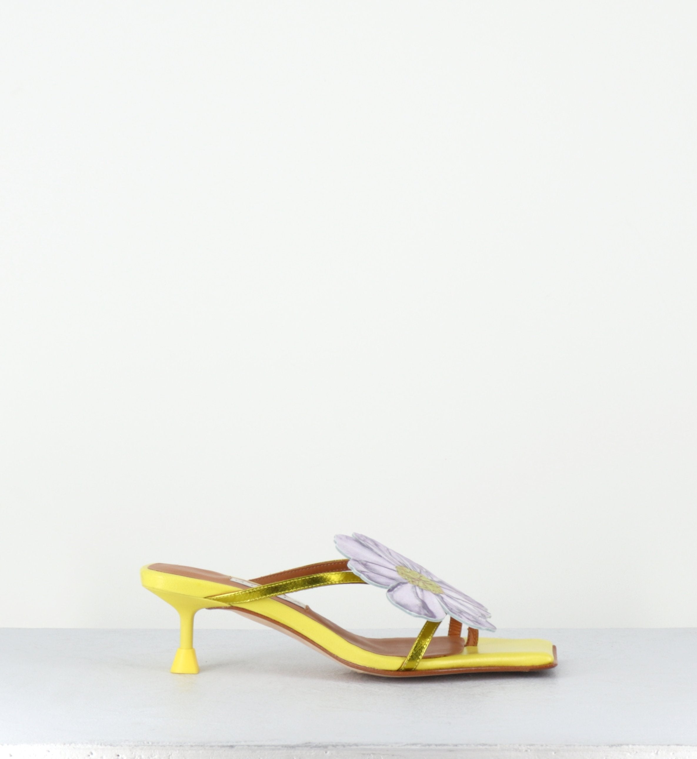 LOURDES LIME SANDAL