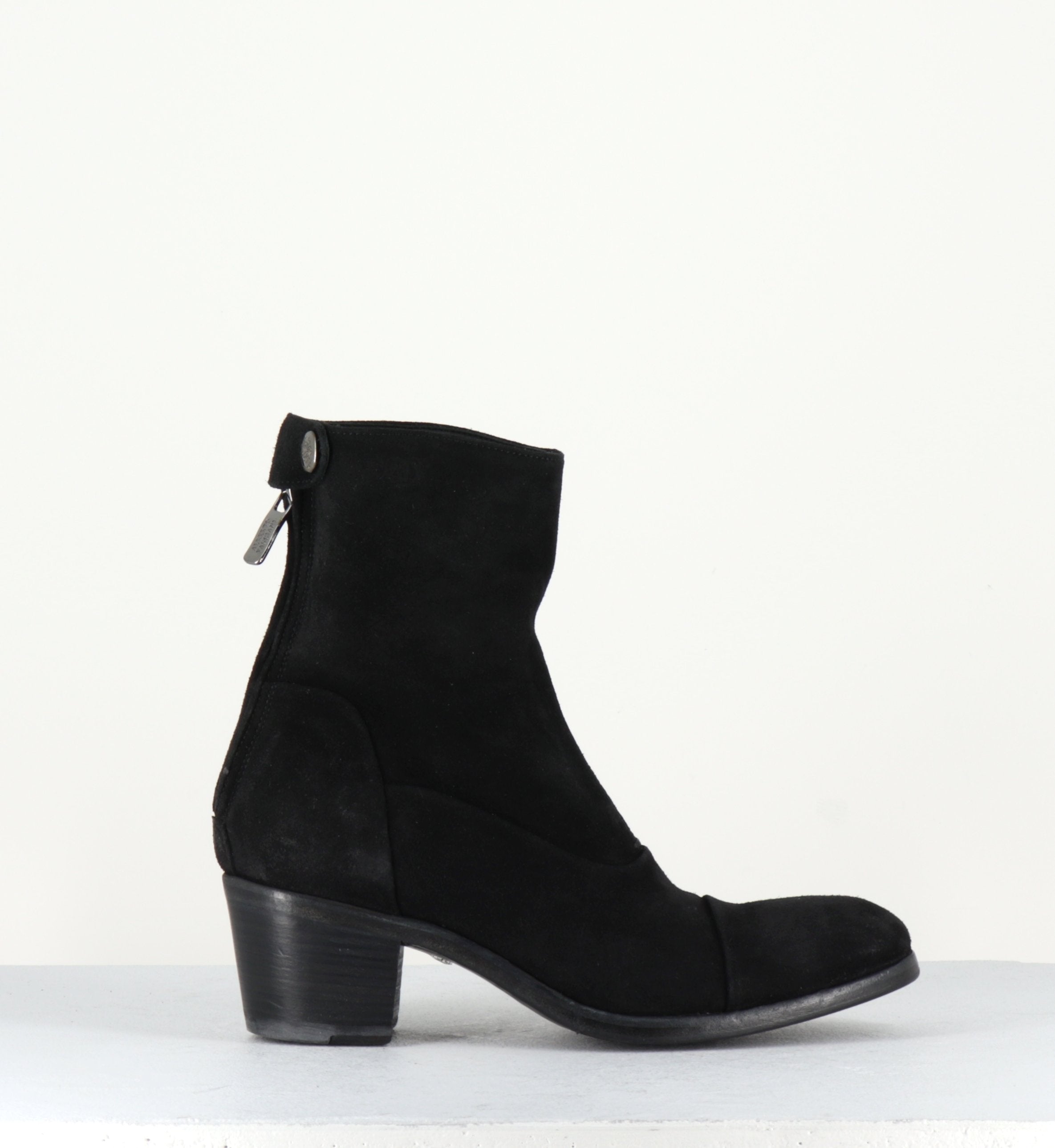 Bottines talons bottier noir Oxana14004C - ALBERTO FASCIANI