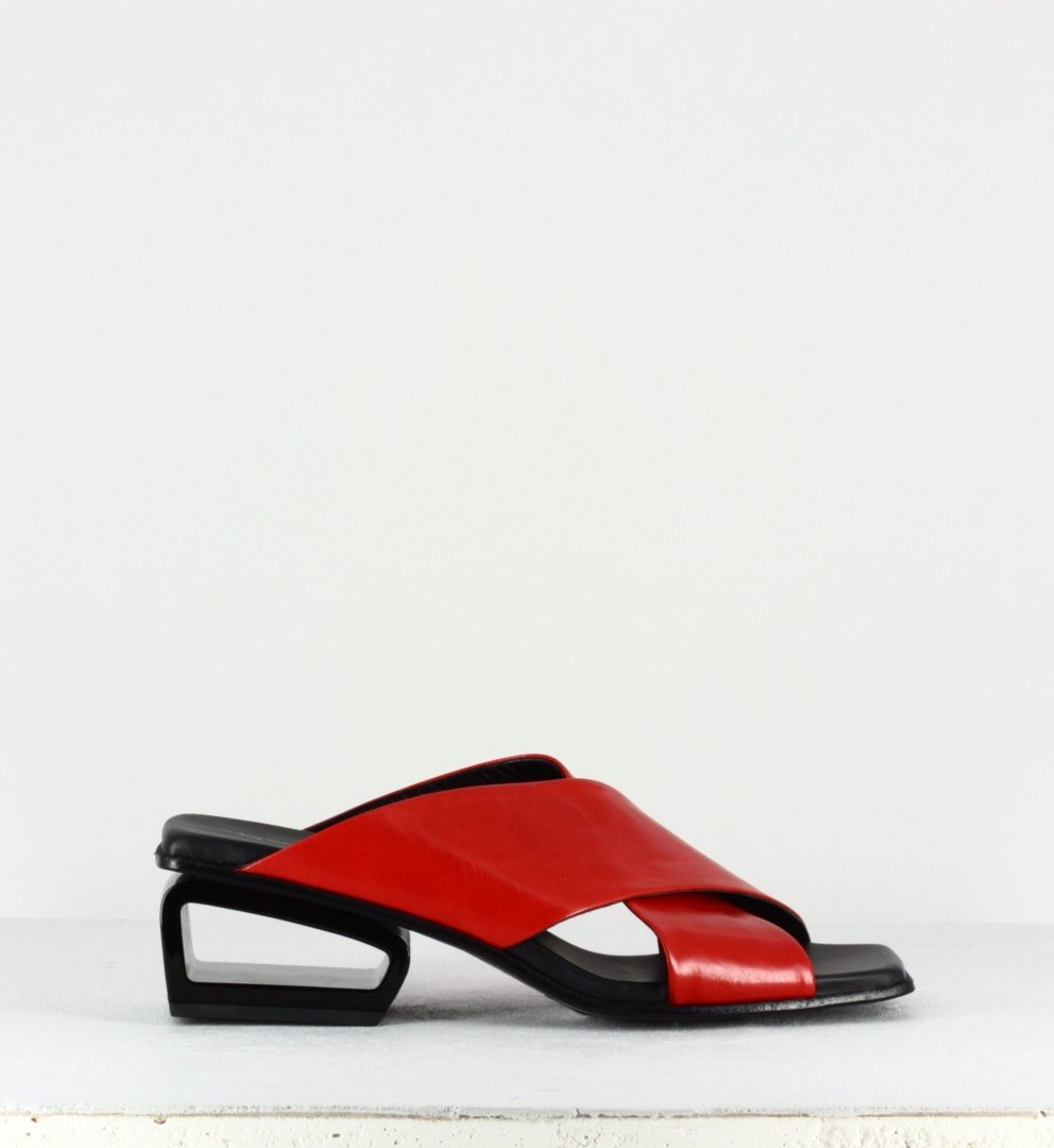 Mules rouges Garrice Collection Fruit - 6311