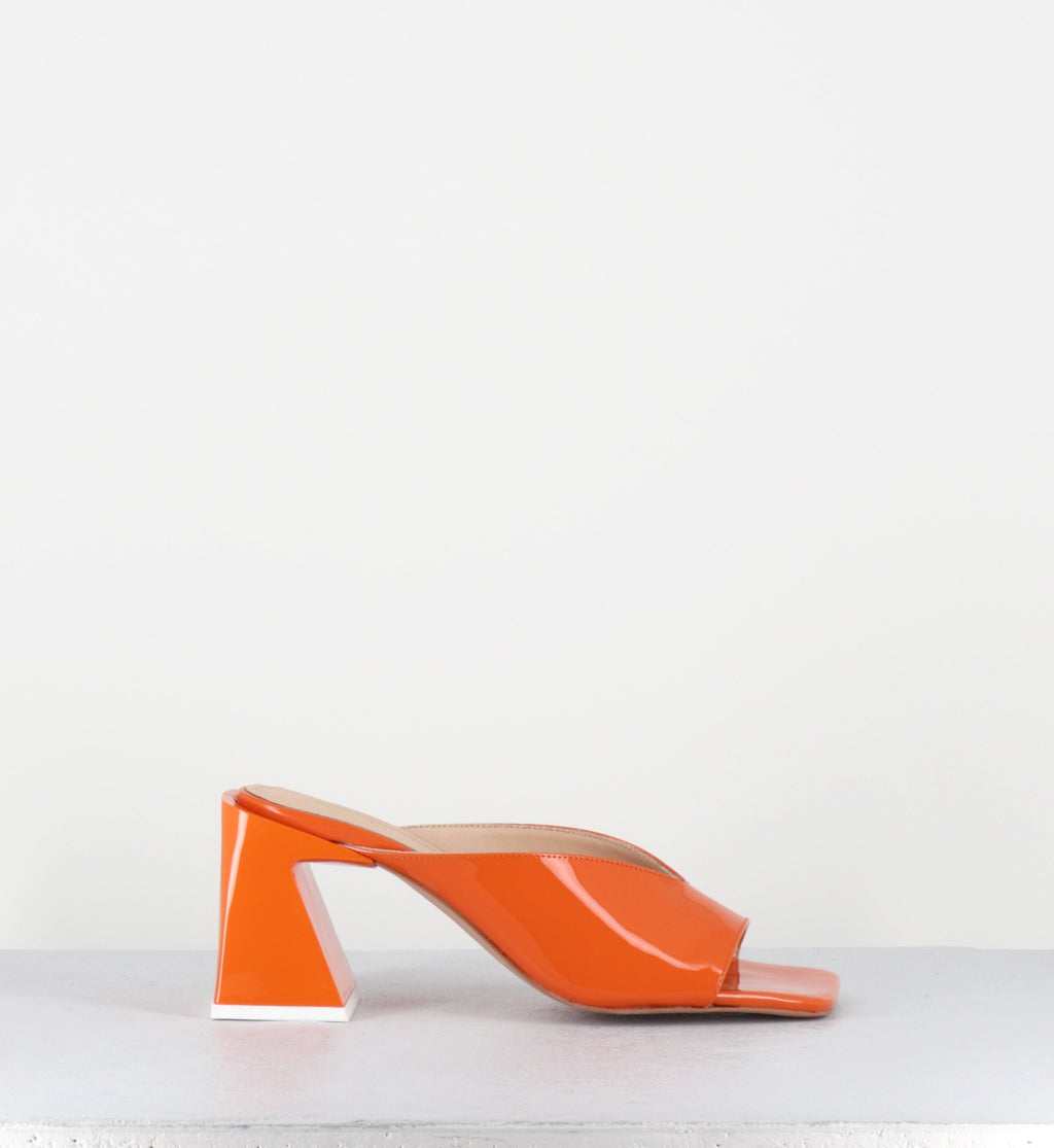 TASHA ORANGE SANDALS