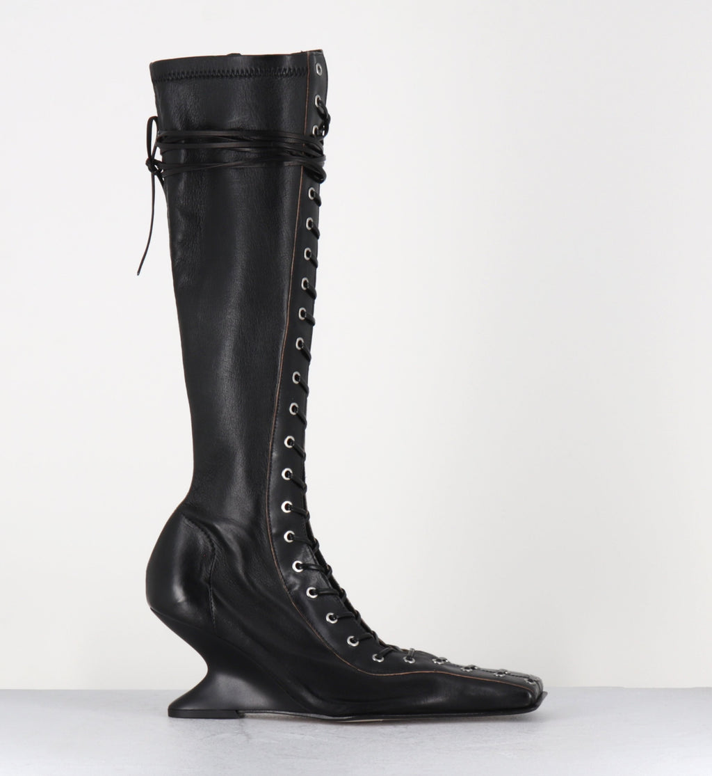 SHANA LACE TALL BOOTS