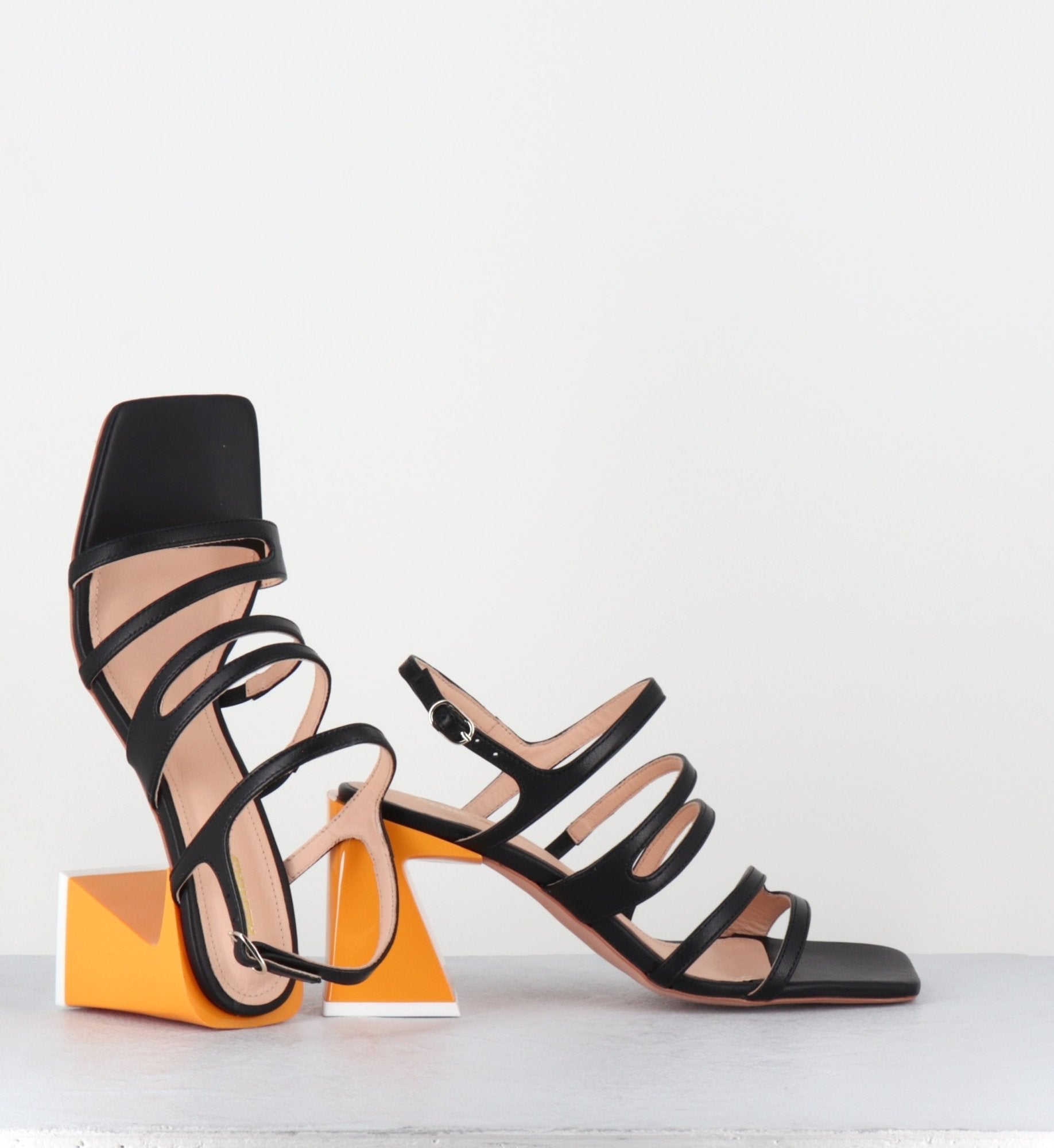 AUBREY BLACK SANDALS