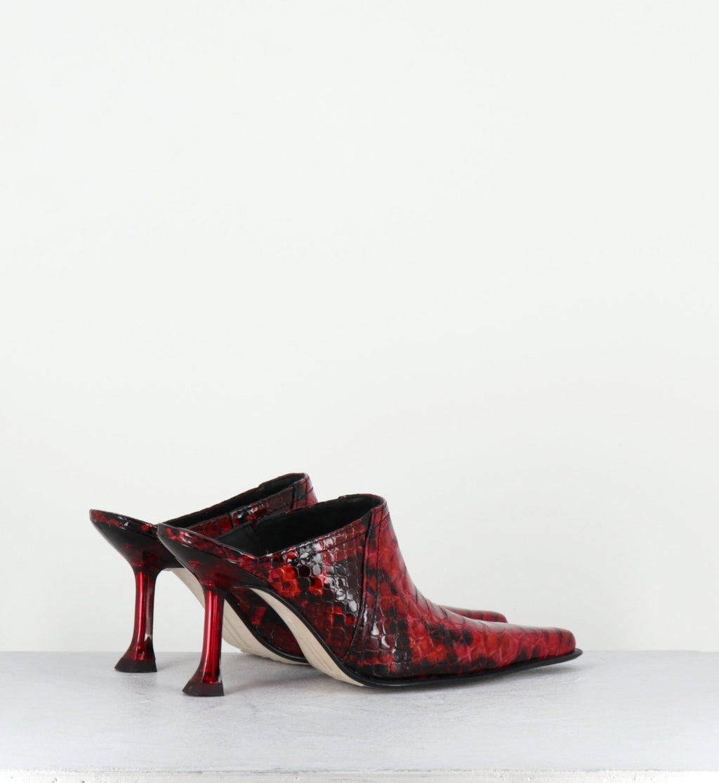 ASHLYN SNAKE MULES