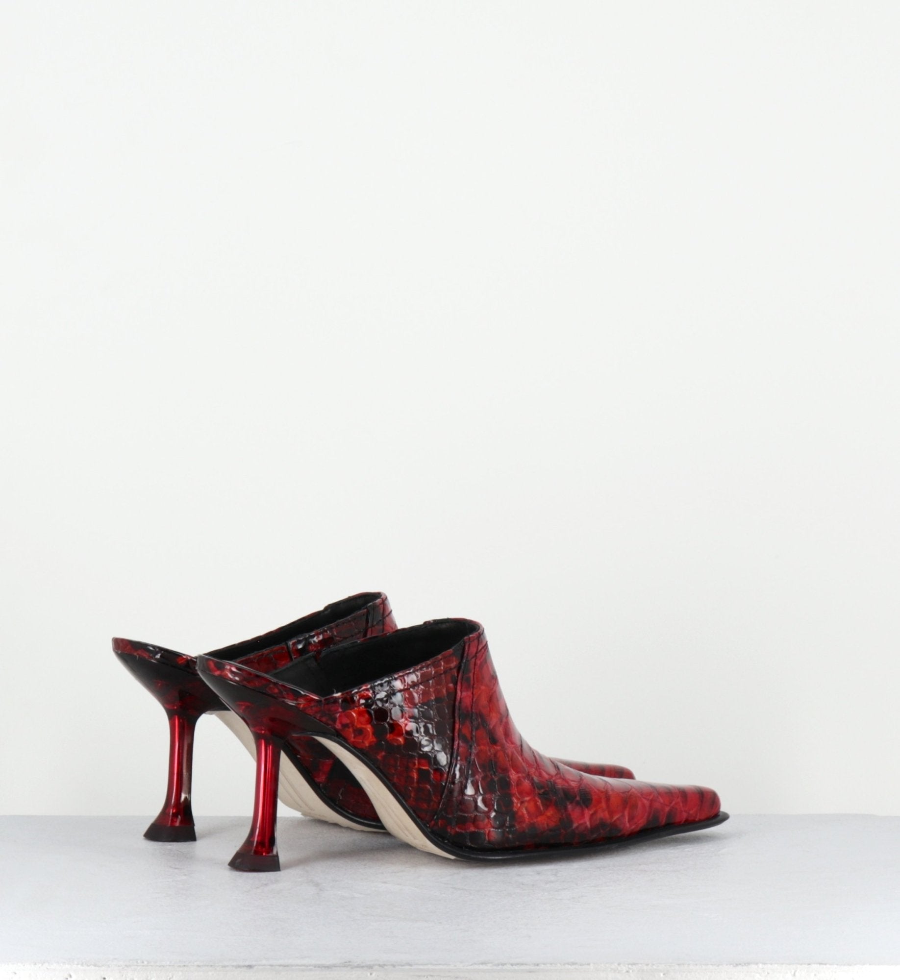 ASHLYN SNAKE MULES