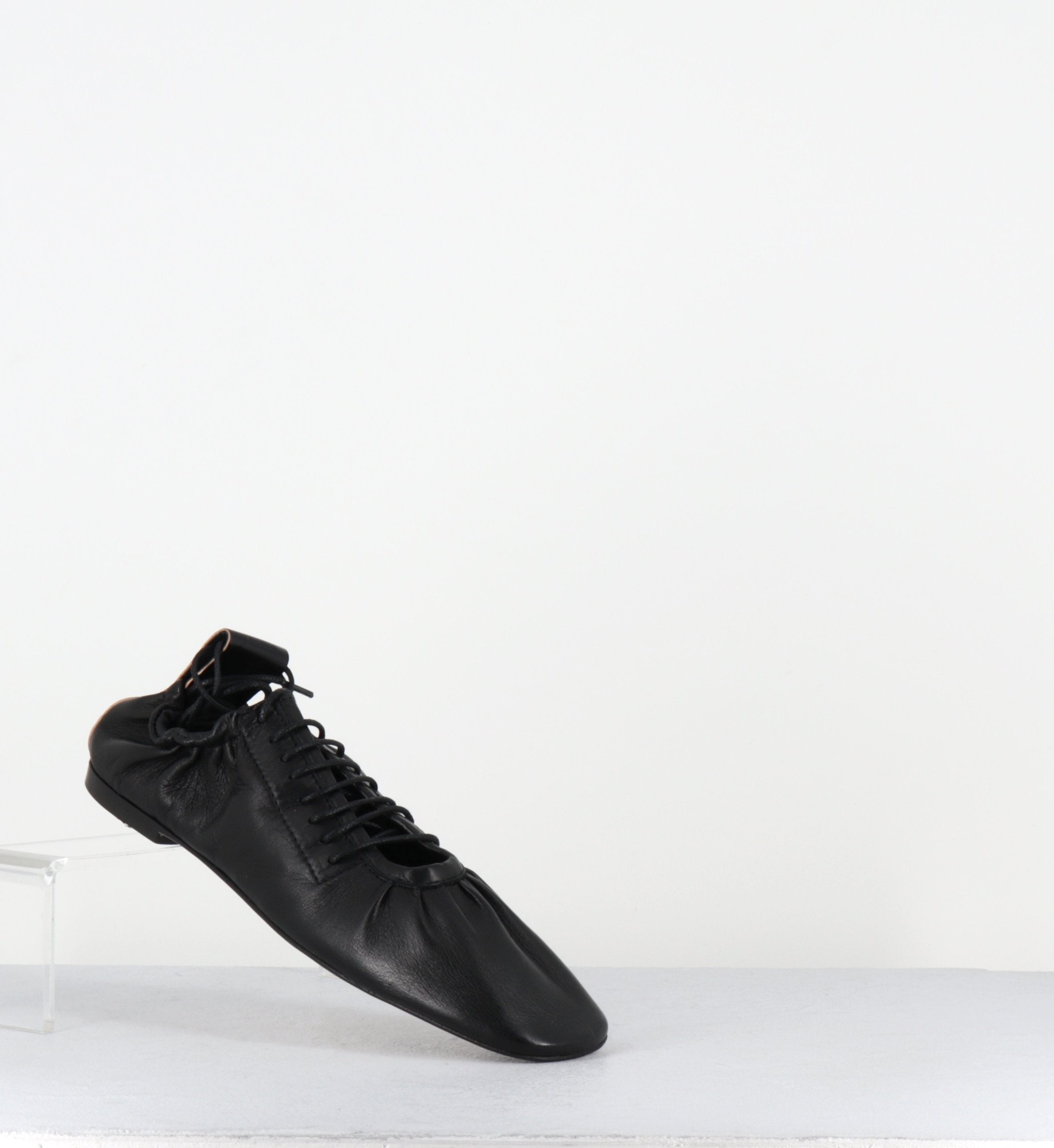 CONSUELO BLACK BALLERINAS