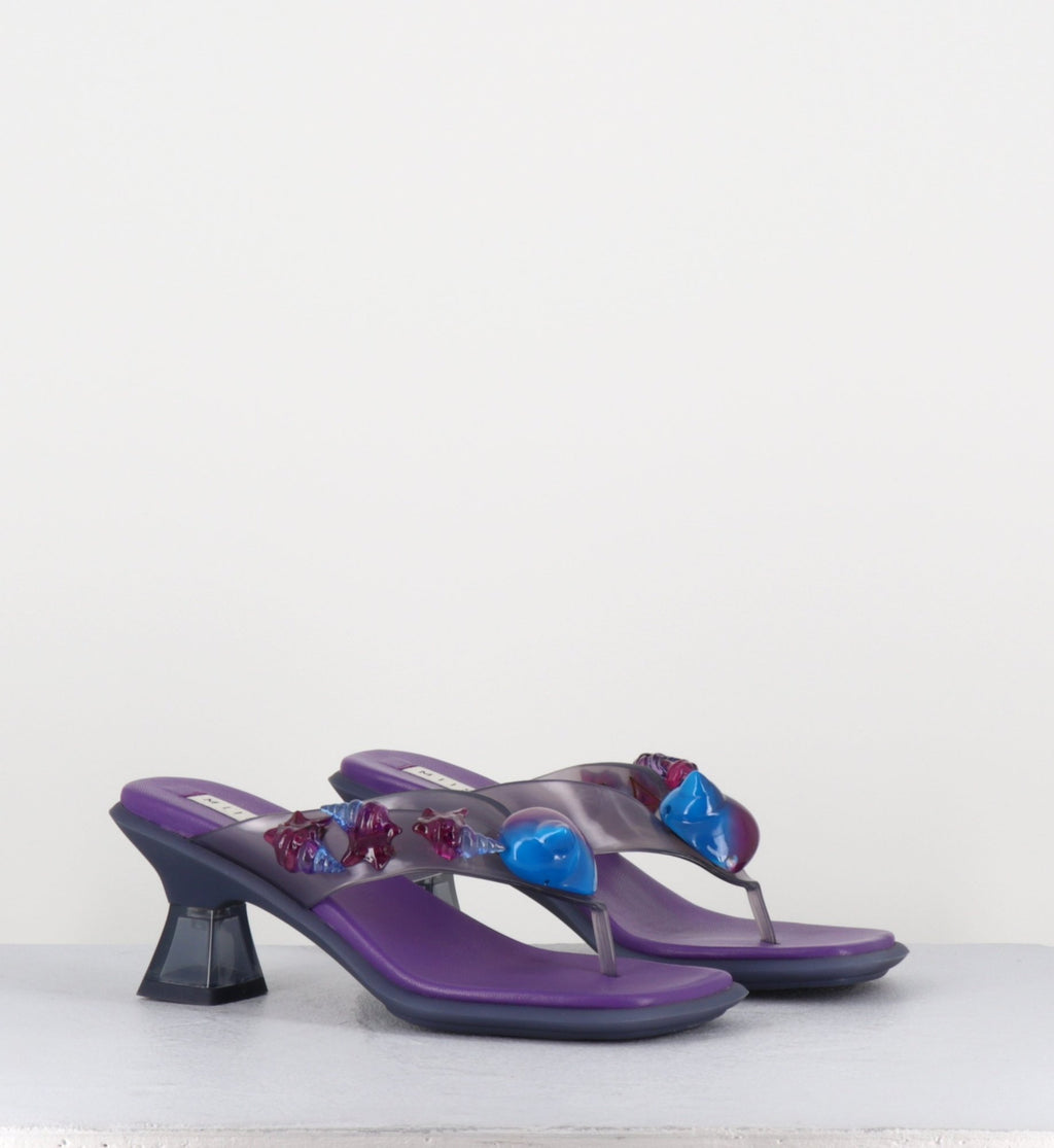 OCEANE PURPLE SANDALS