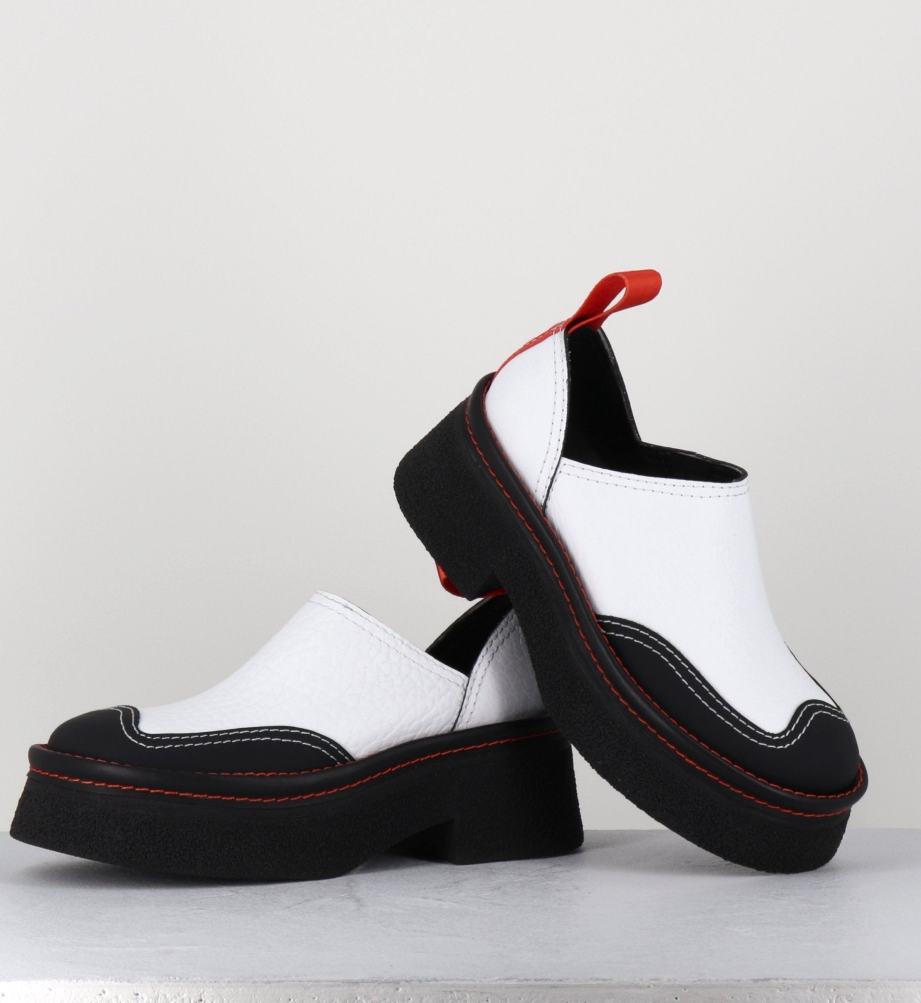 MERCEDES WHITE MULES