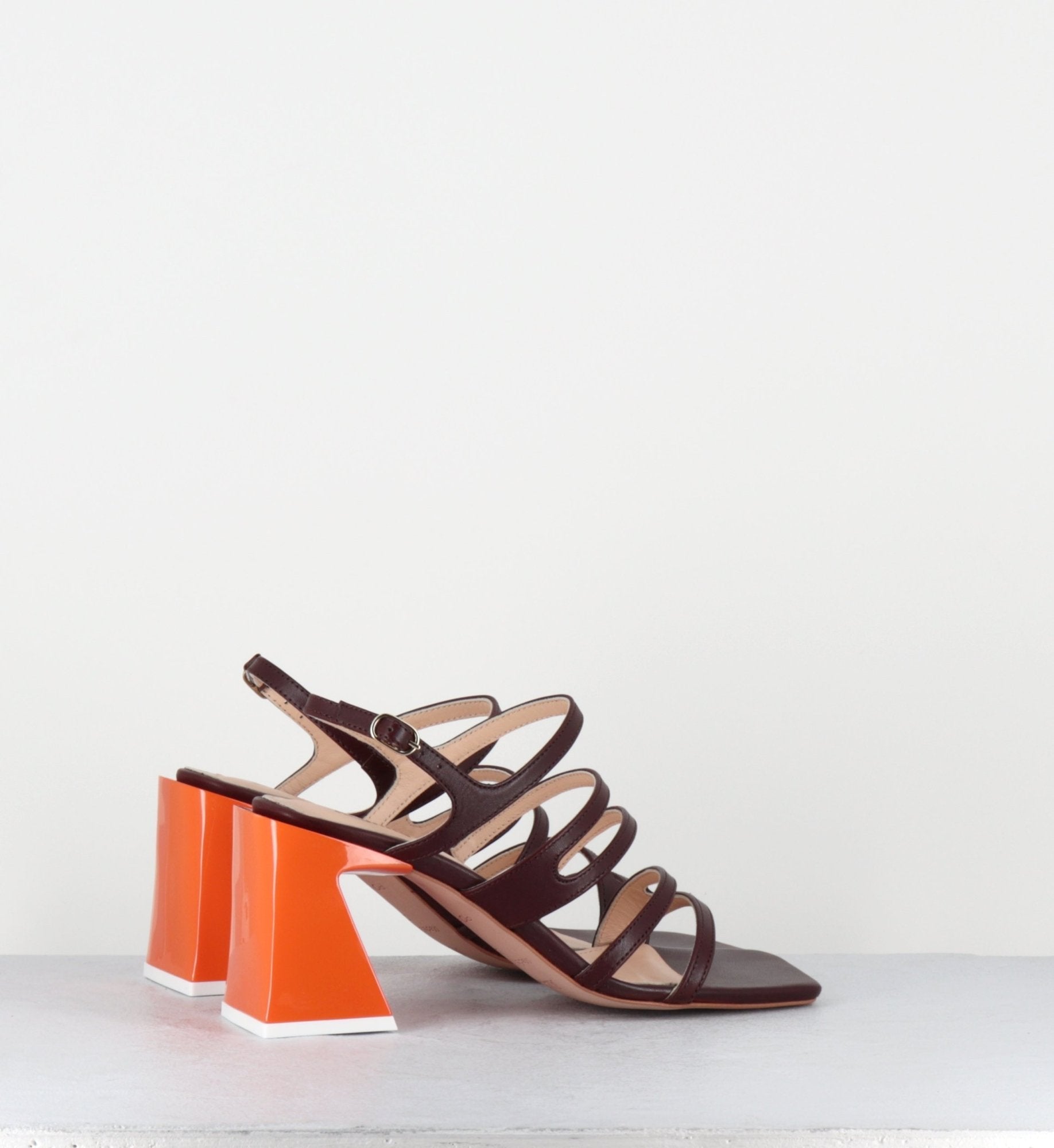 AUBREY BROWN SANDALS