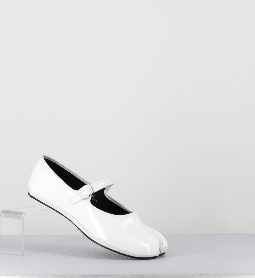 TABI MJ PATENT WHITE