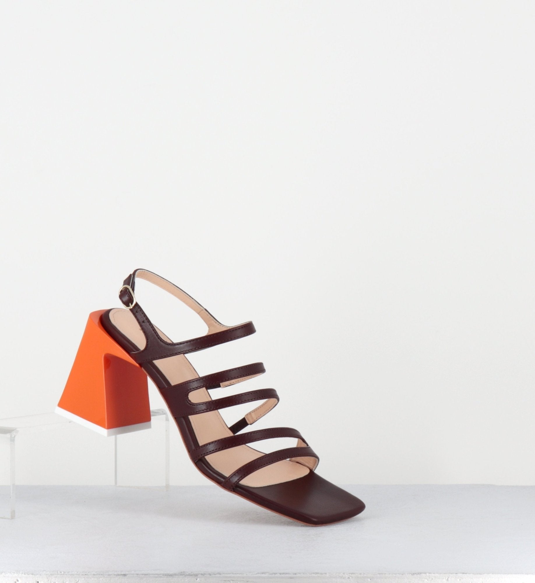 AUBREY BROWN SANDALS