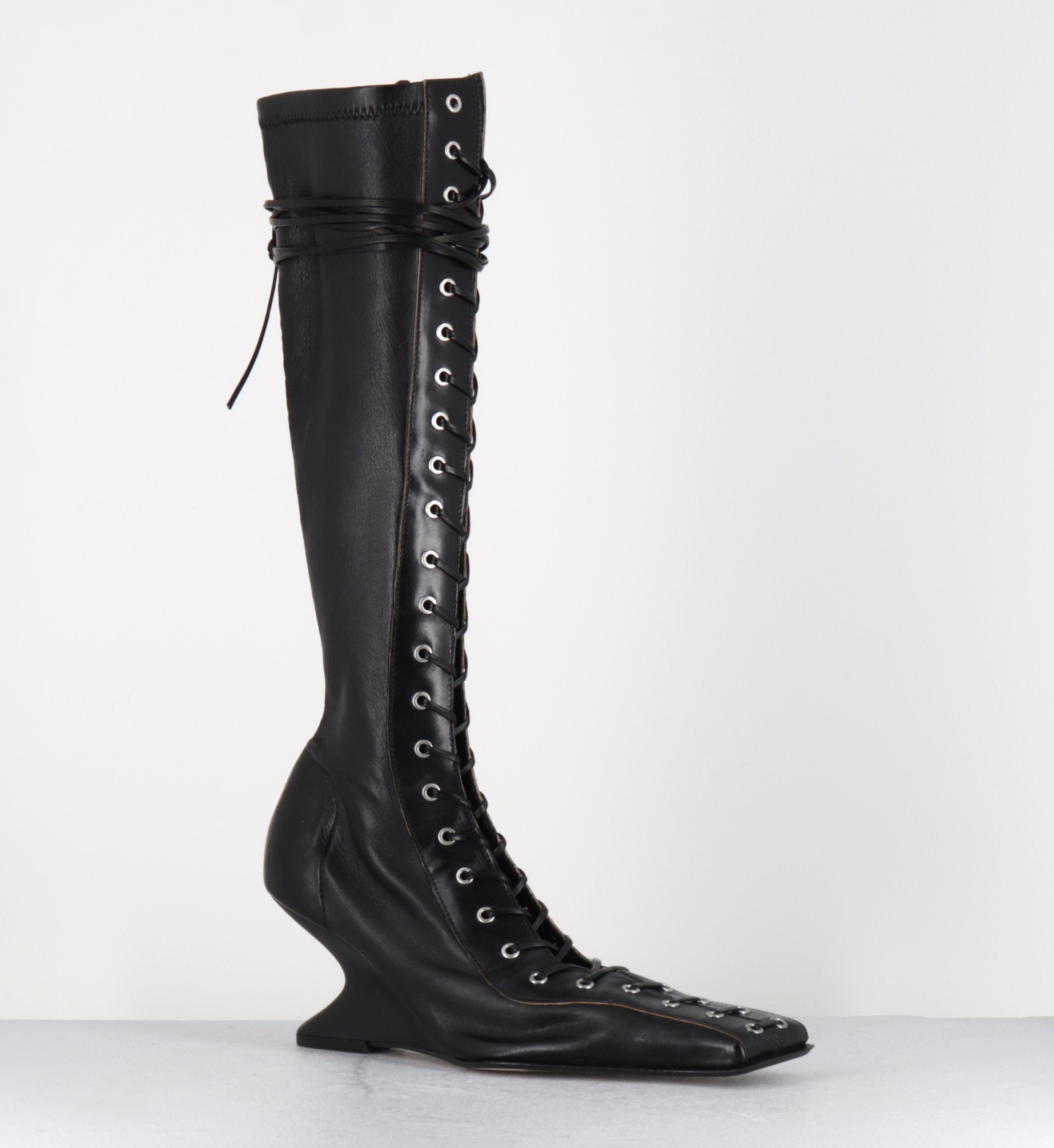 SHANA LACE TALL BOOTS