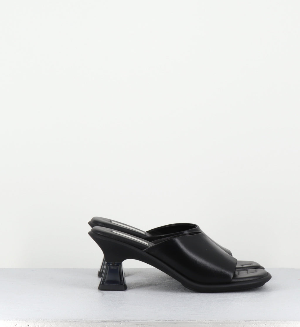 SYNTHIA BLACK SANDALS