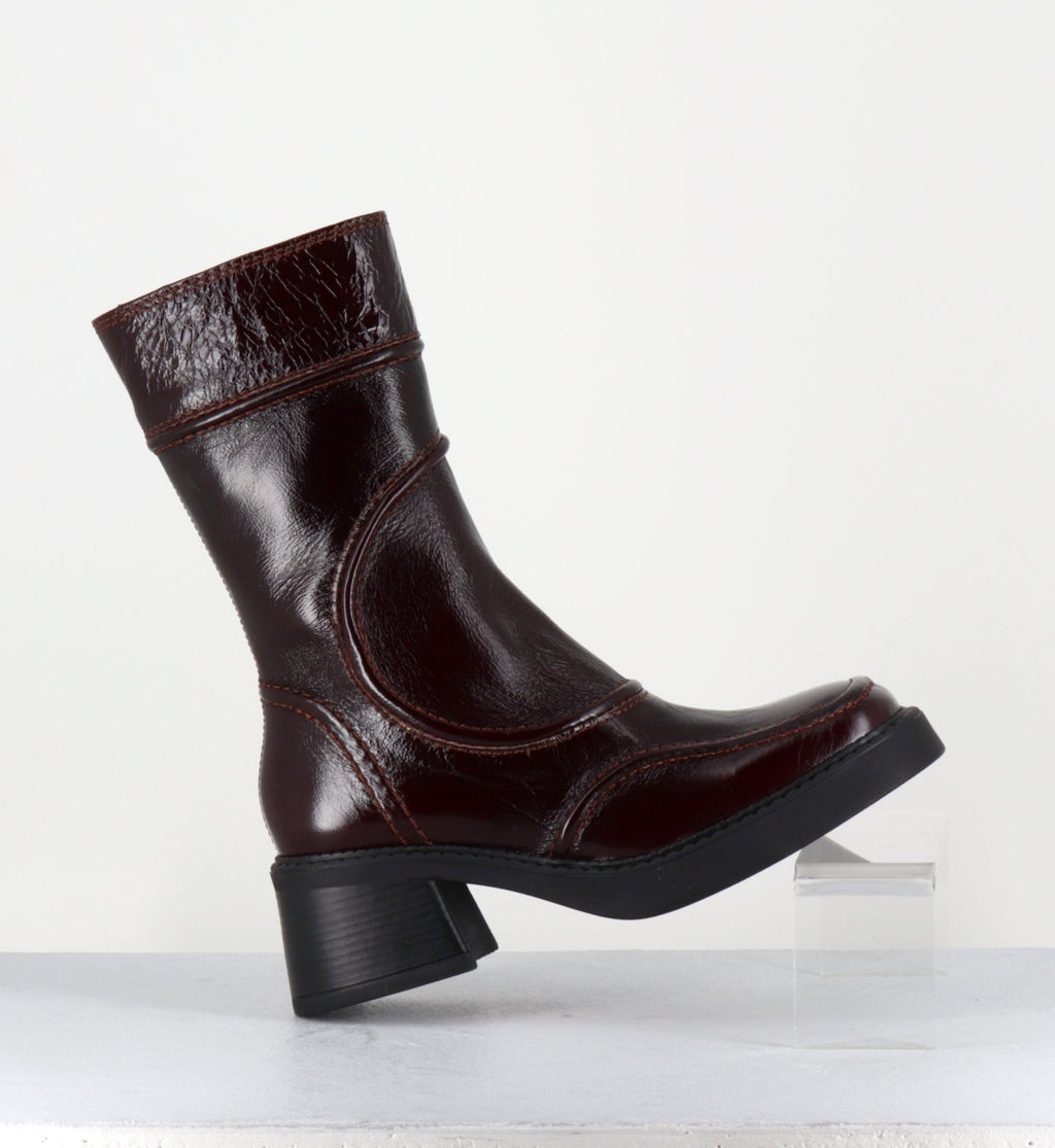 MALENE BURGUNDY BOOTS