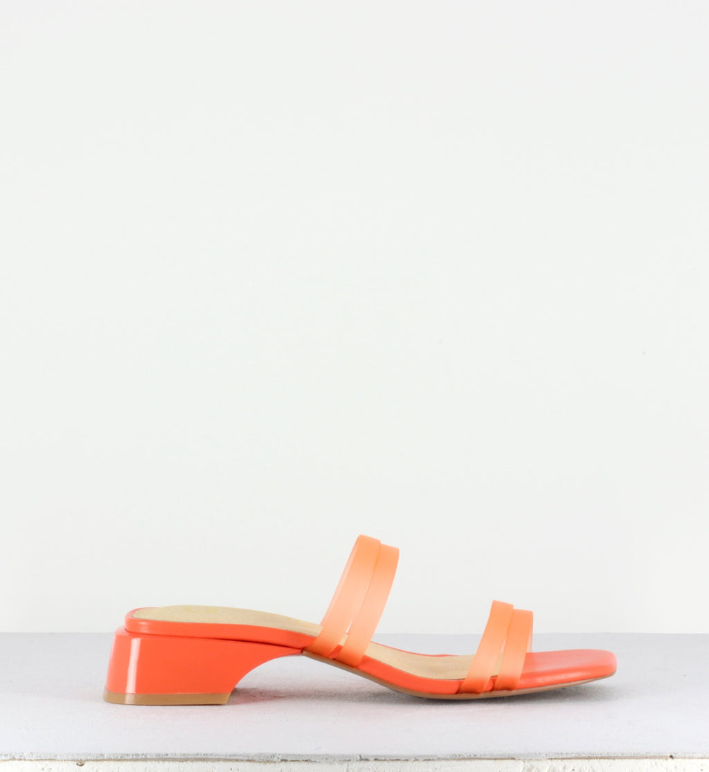 Hamuera Orange Fluro Vinyl Sandals