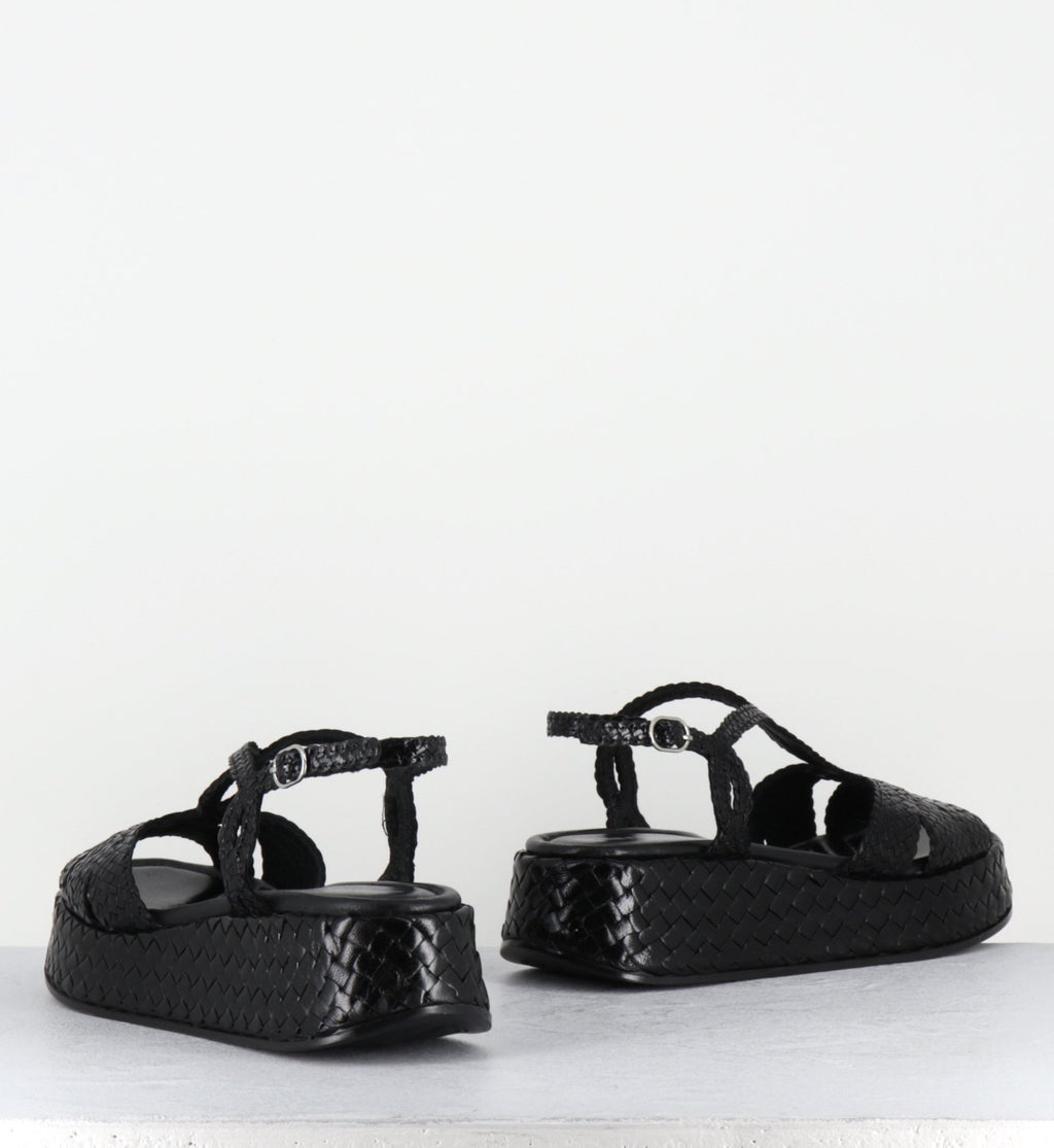 CATI25 NEGRO TRENZADO