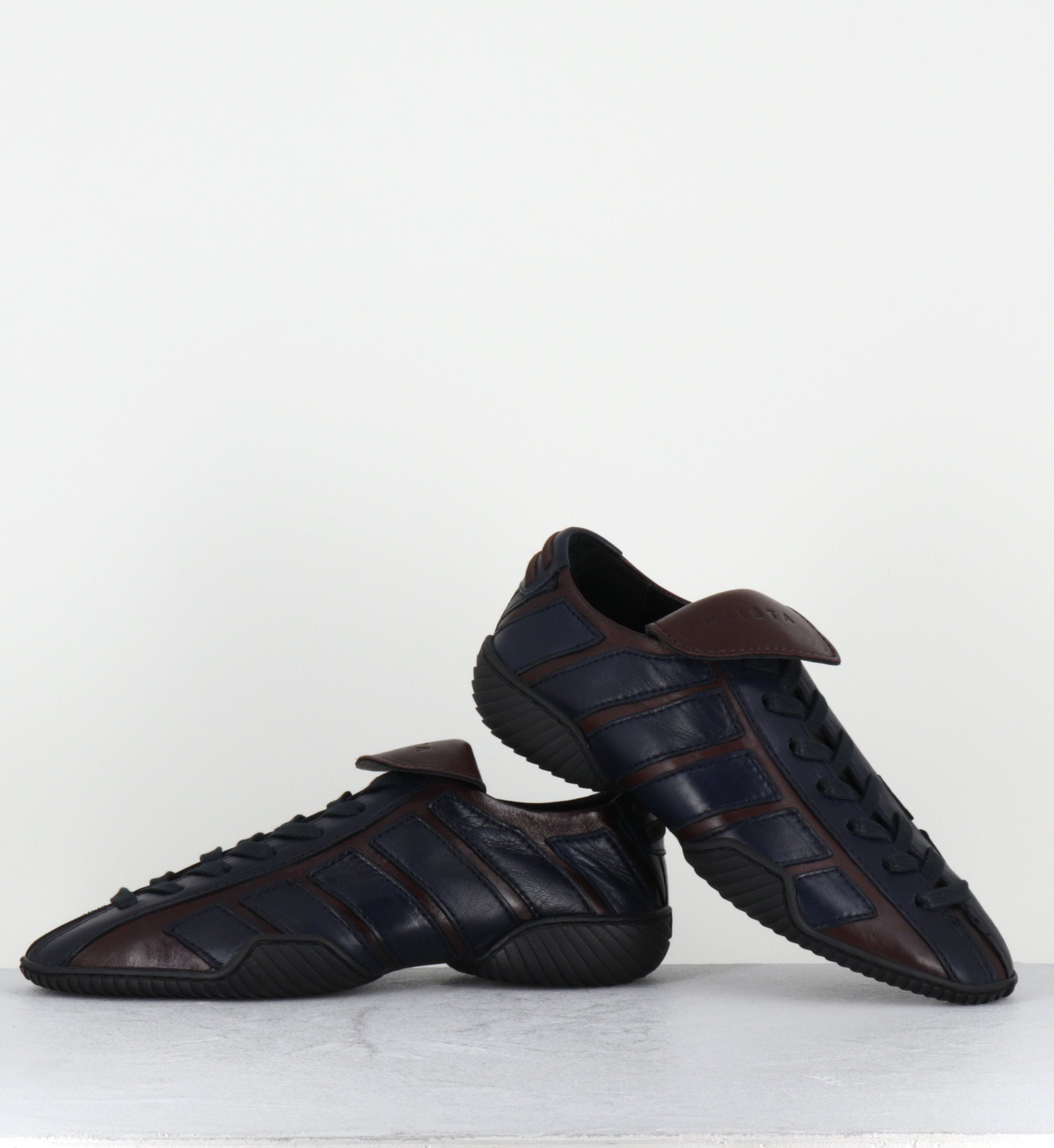 NIKOLETTA BROWN NAVY