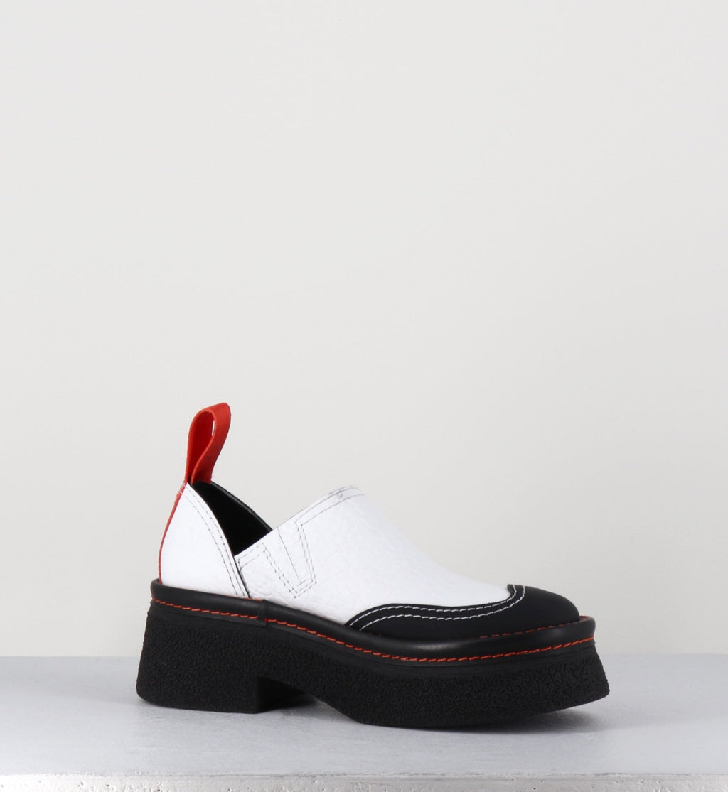 MERCEDES WHITE MULES