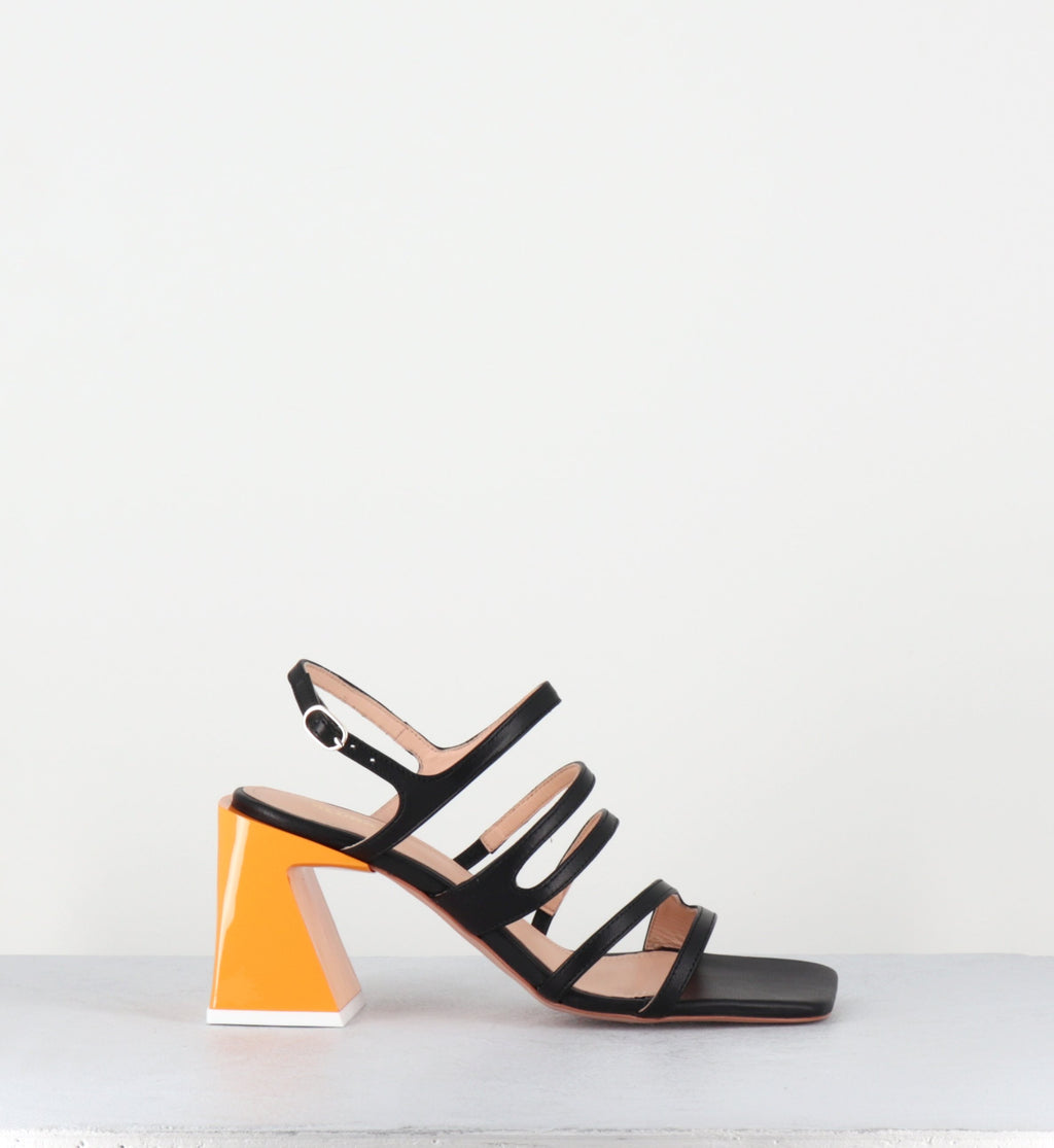 AUBREY BLACK SANDALS