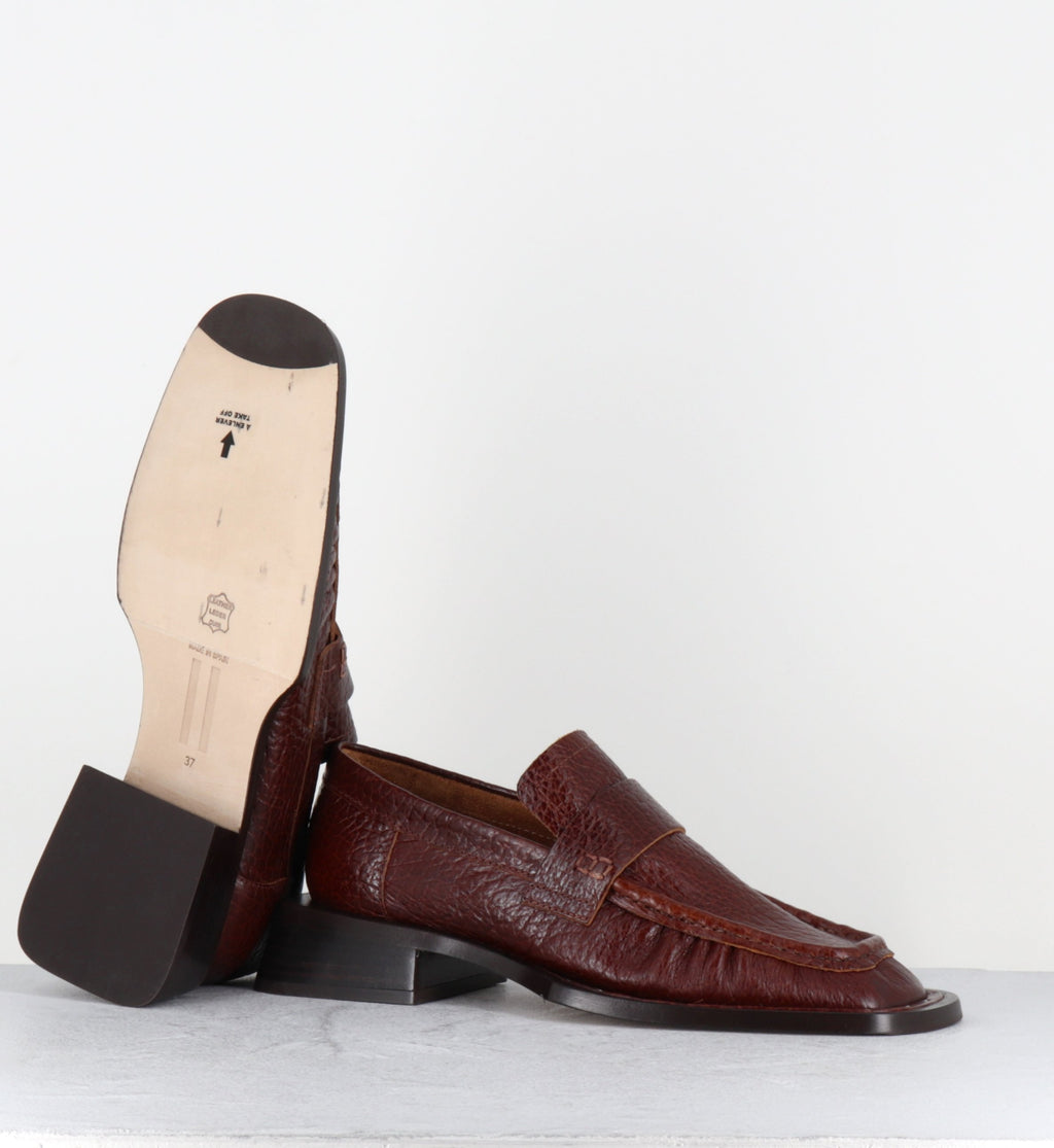 AIRI BROWN LOAFERS