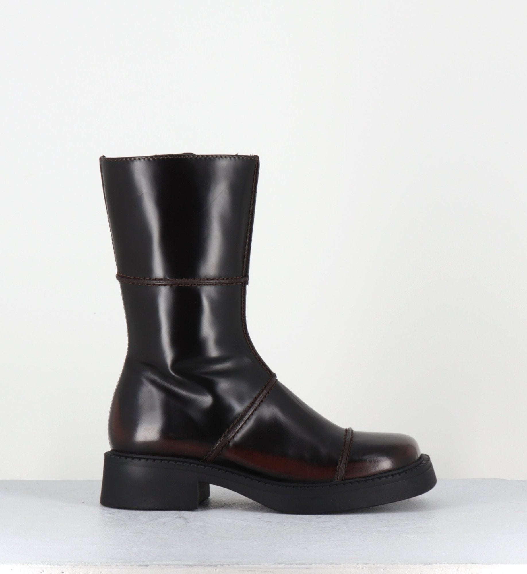 DAHLIA DARK BROWN BOOTS