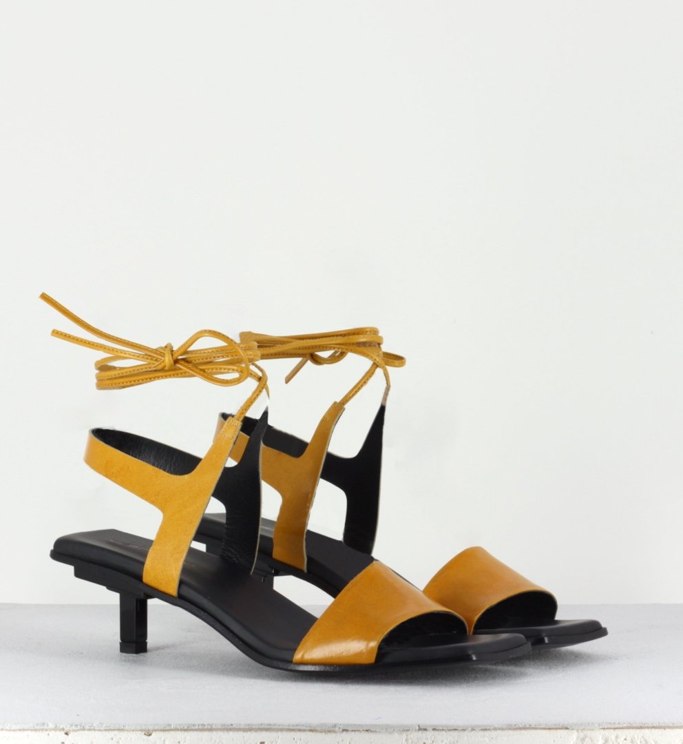 Sandales en jaune moutarde Garrice Collection - 6307