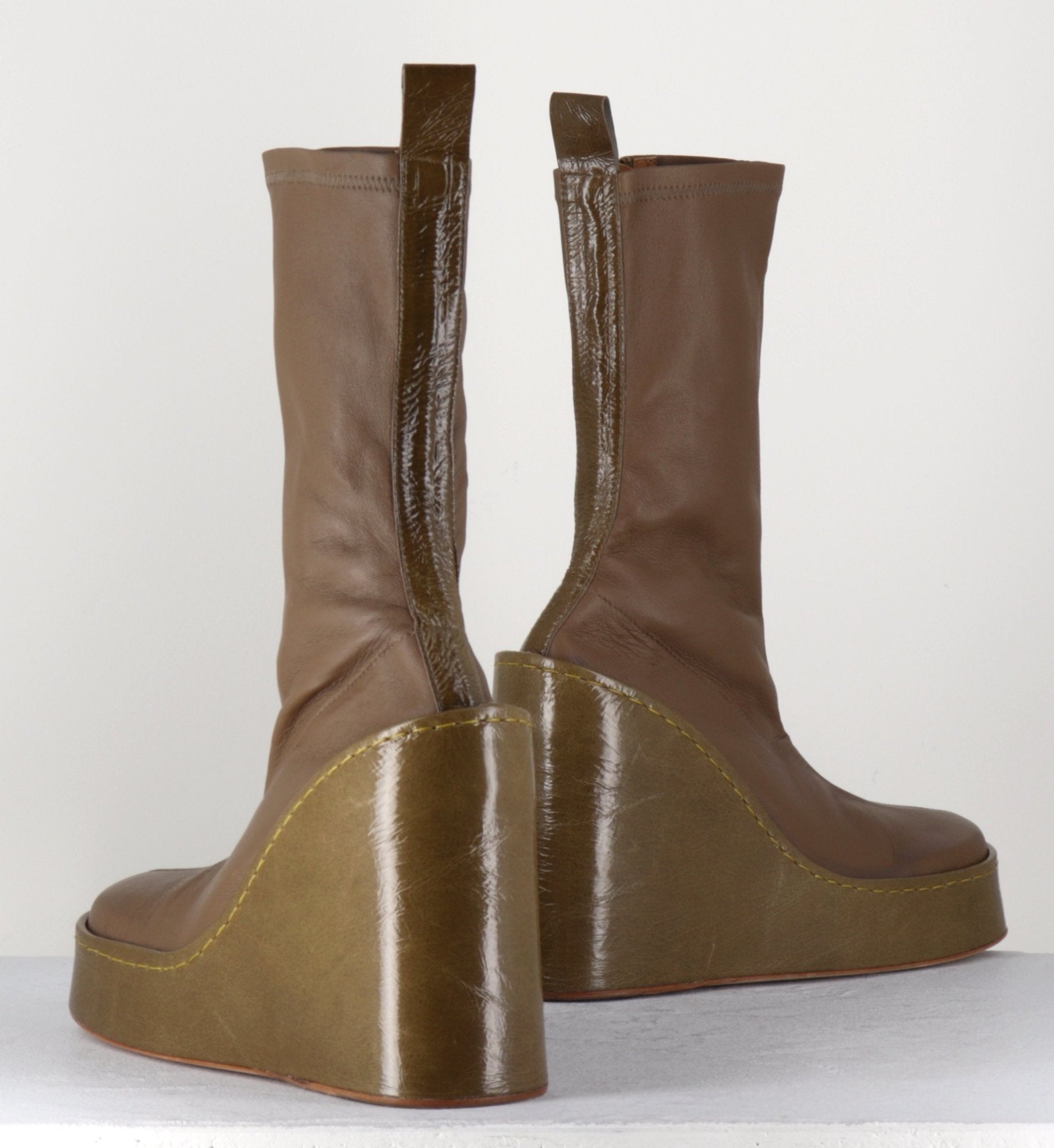 HANAE KHAKI BOOTS