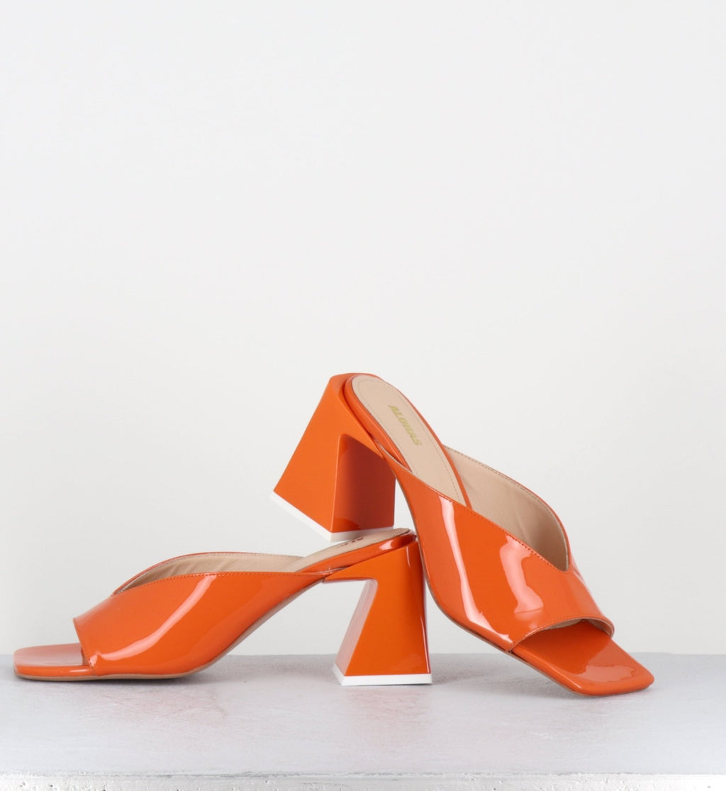 TASHA ORANGE SANDALS